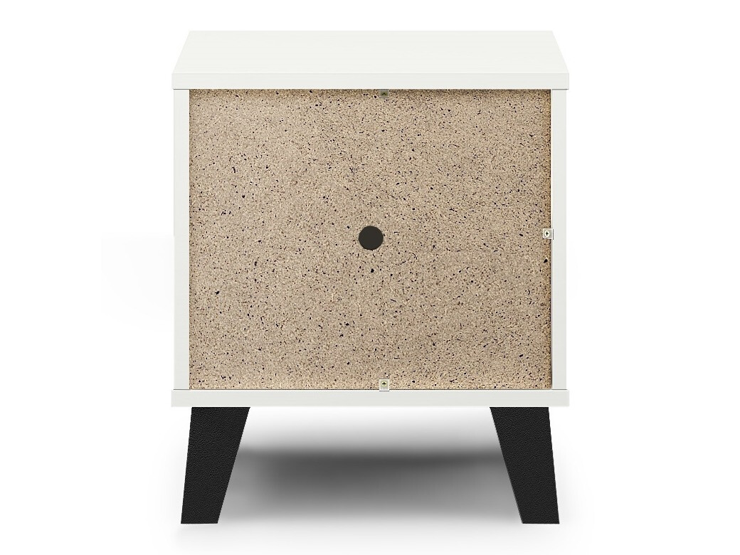 Mesa de cabeceira Mandeville 123 (Branco)