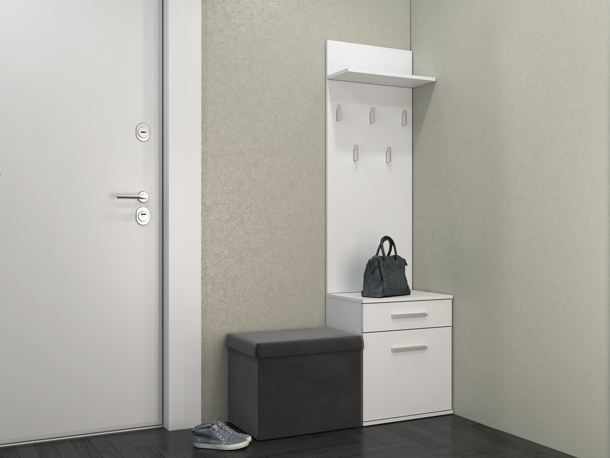 Conjunto para corredor Mandeville 129 (Mate branco)