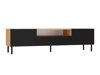 Móvel de TV Romseru 105 (Preto + Carvalho Artisan)