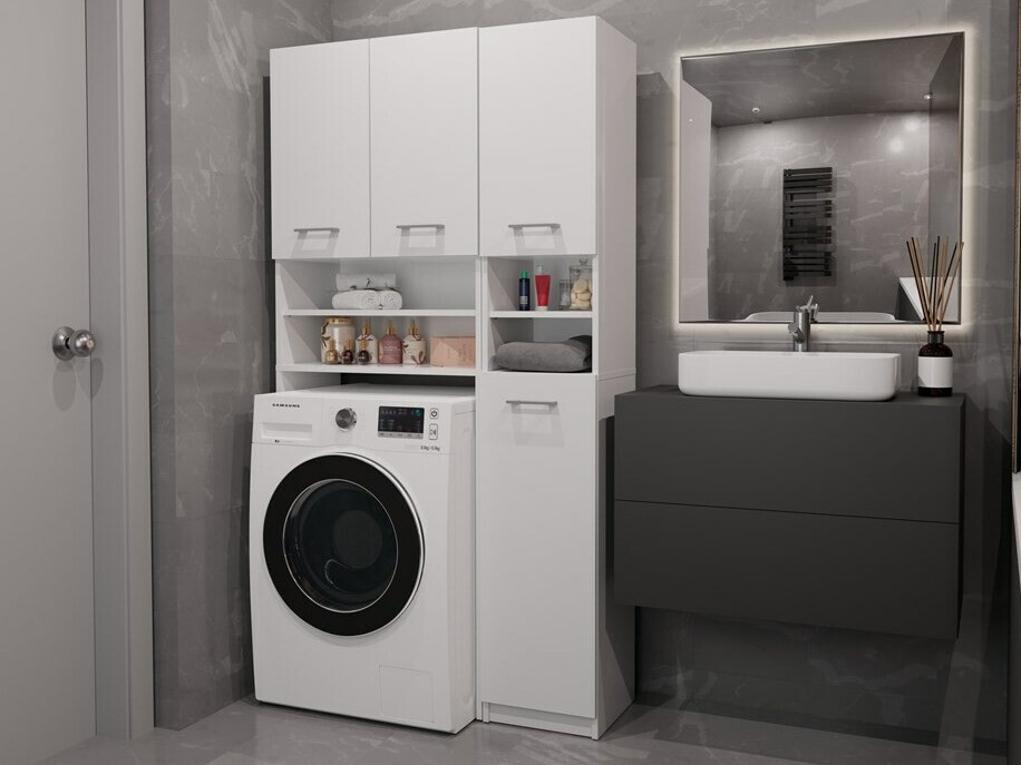 Prateleira para casa de banho Mandeville 128 (Branco)