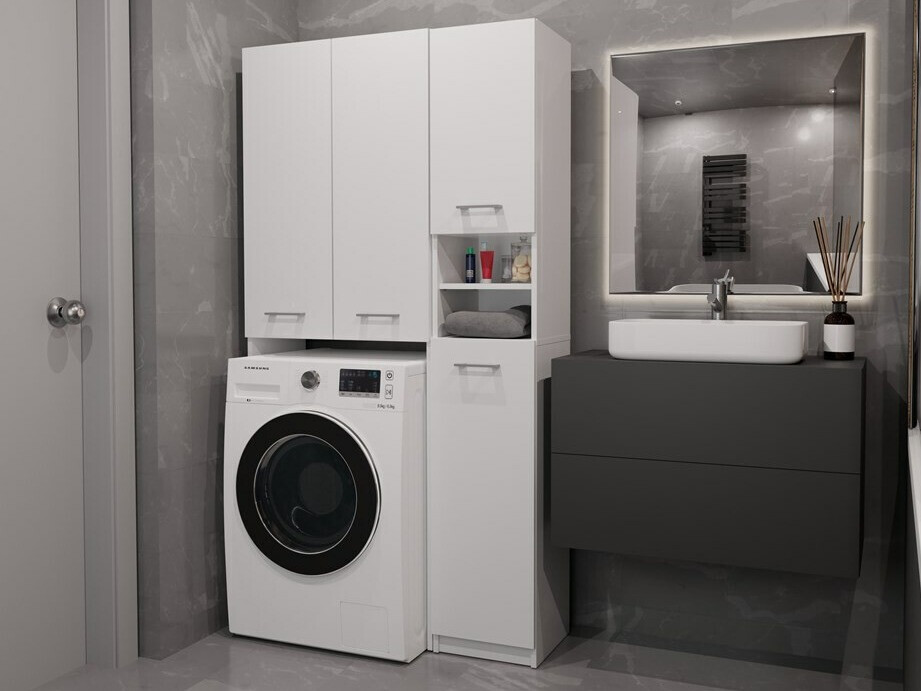 Prateleira para casa de banho Mandeville 130 (Branco)