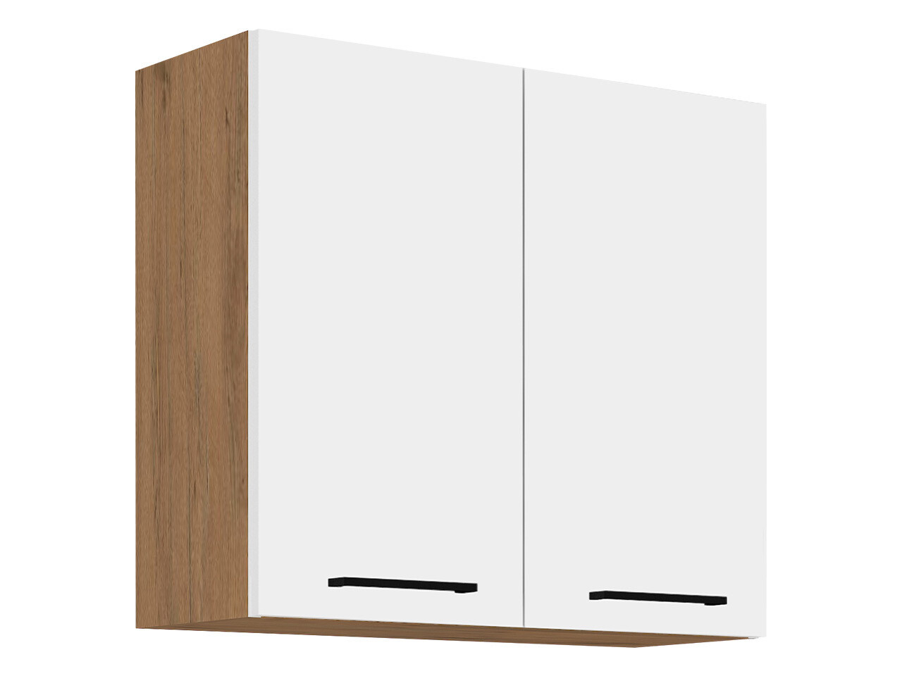 Armário modular suspenso Wood White 121