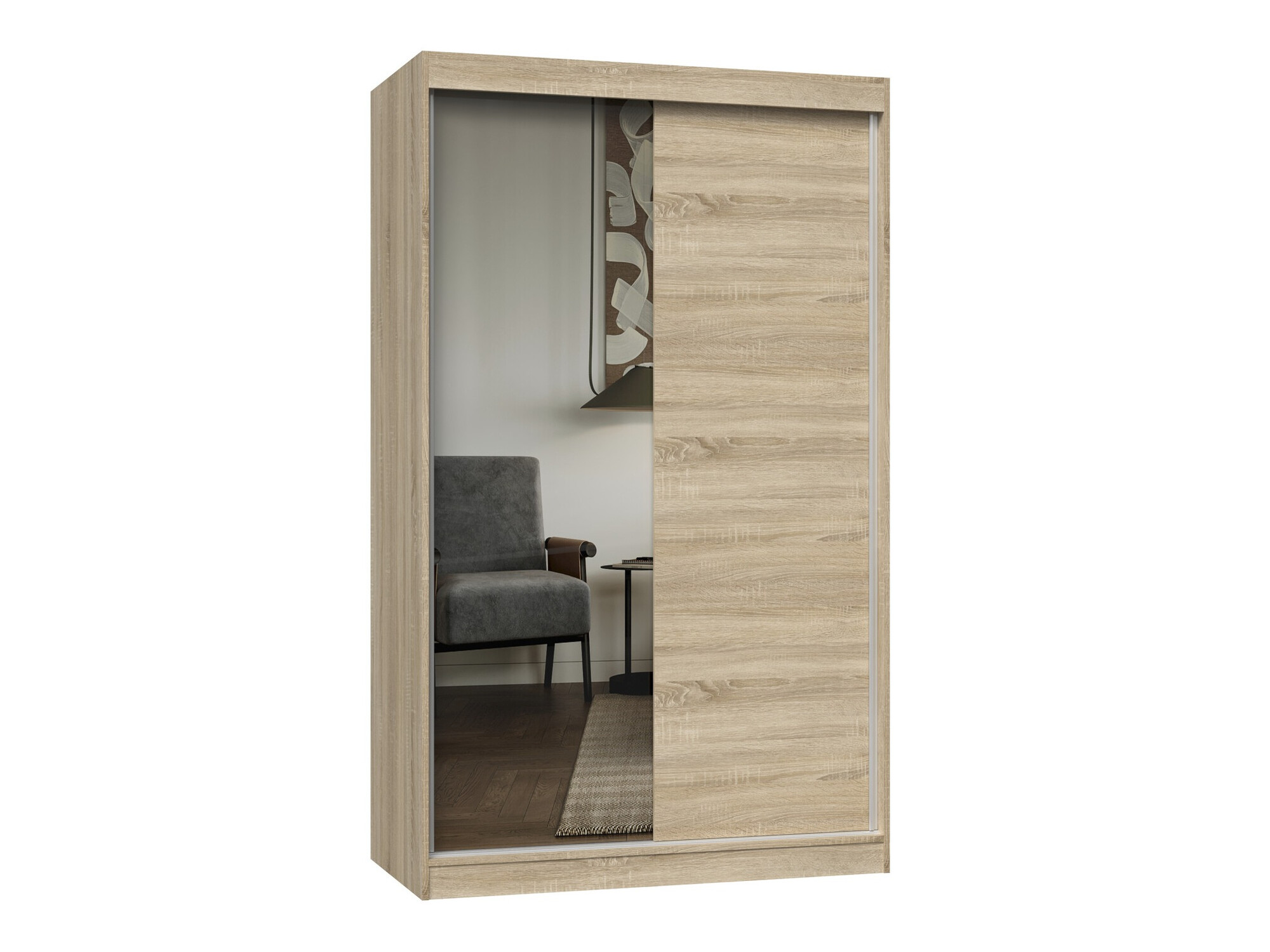 Roupeiro Mandeville 155 (Carvalho sonoma)