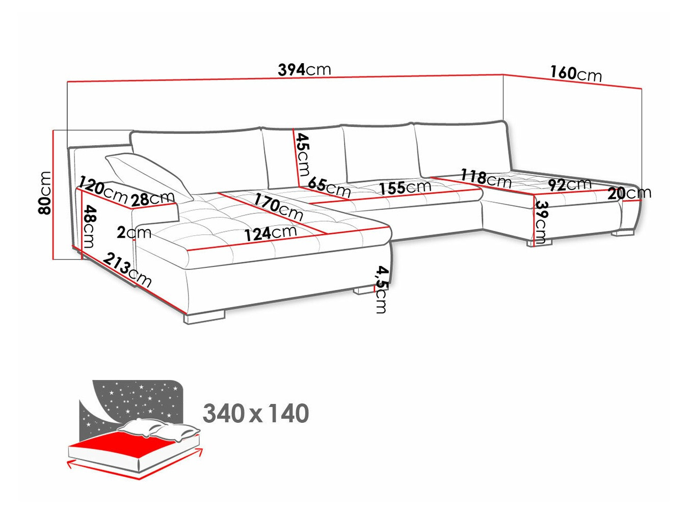 Sofá de canto Comfivo 106 (Uttario Velvet 2973 + Uttario Velvet 2980)