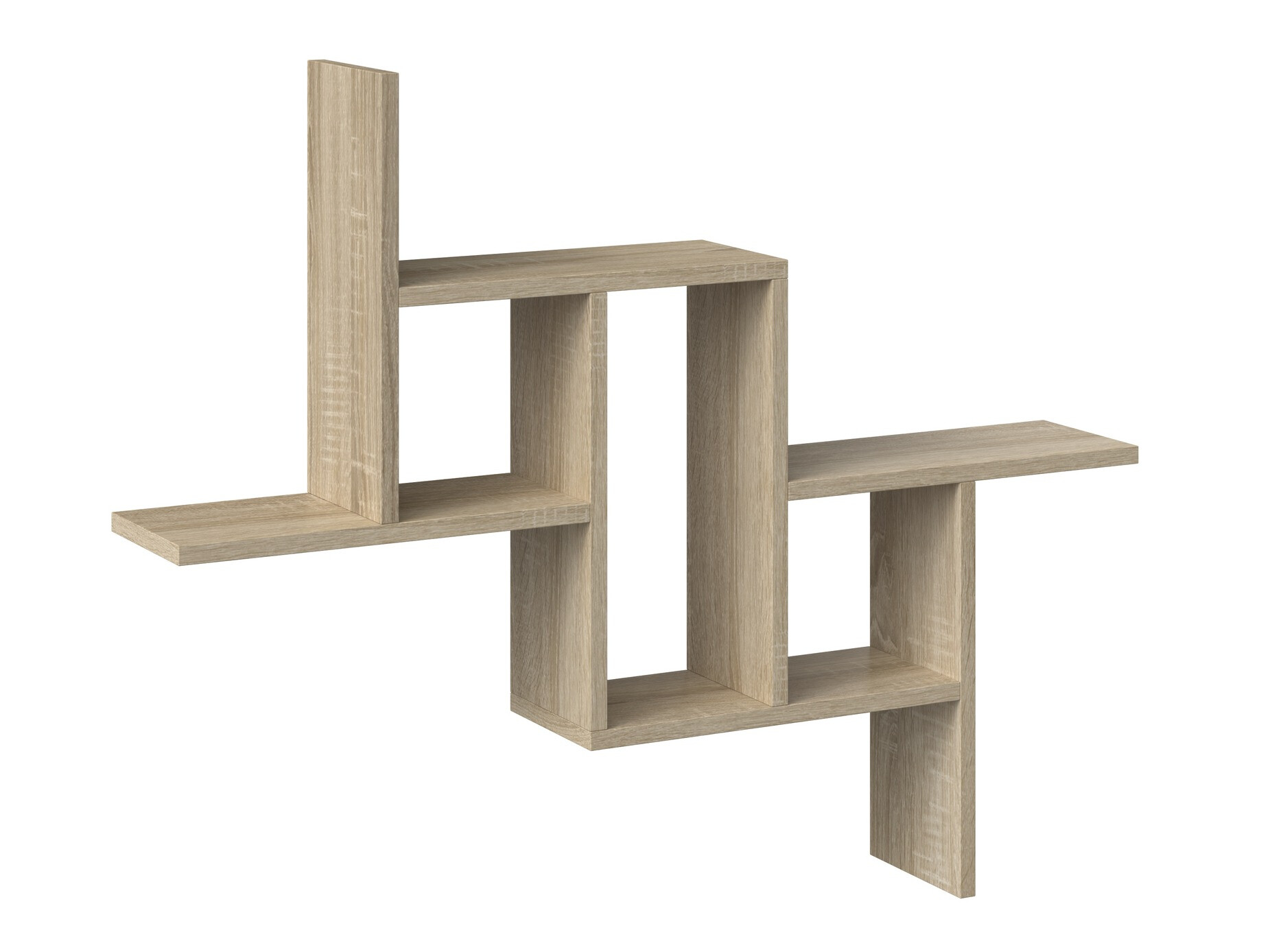 Estante de parede Mandeville 161 (Carvalho sonoma)