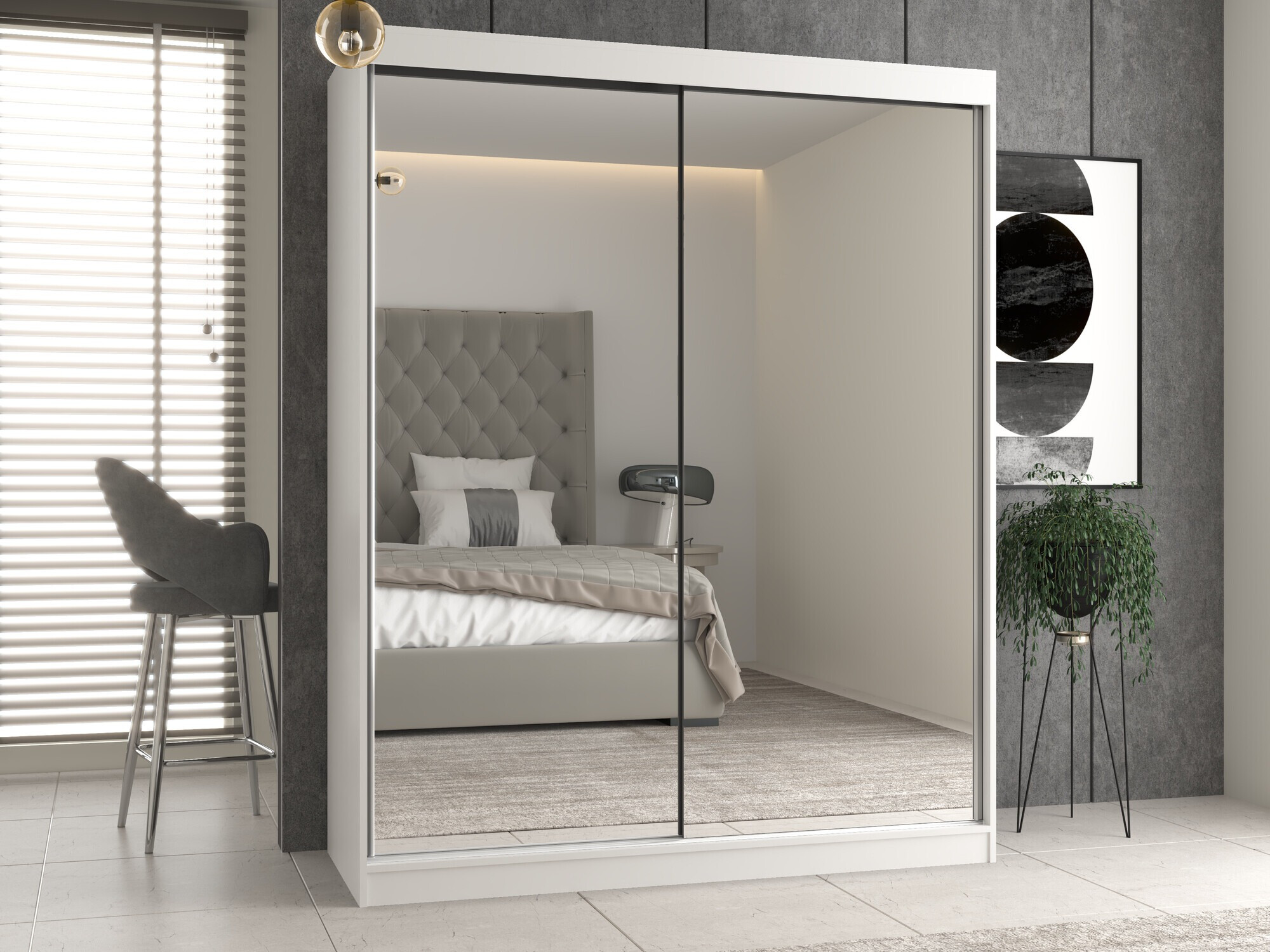 Roupeiro Mandeville 165 (Branco)