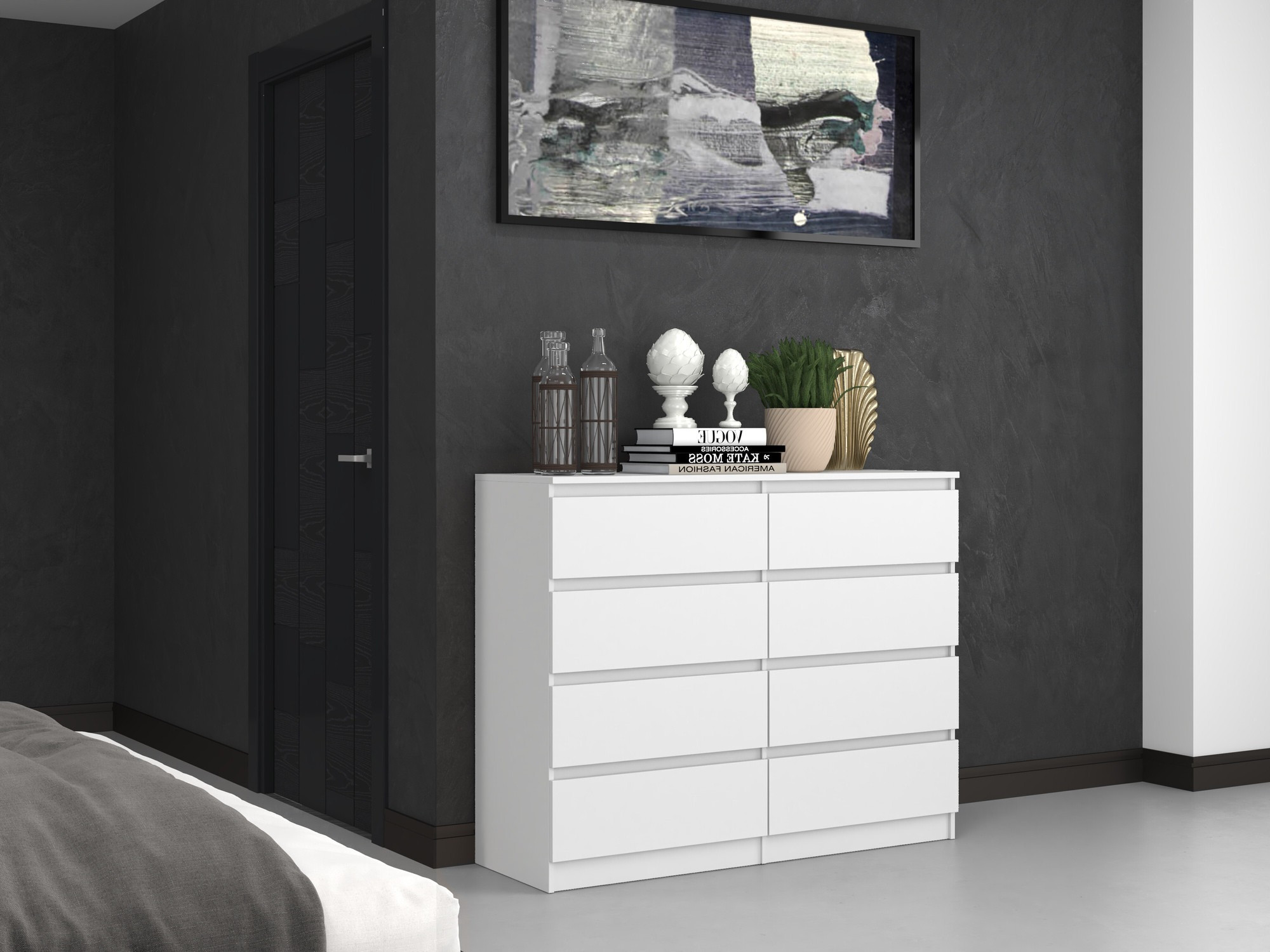 Cómoda Elbvelu 101 (Branco)