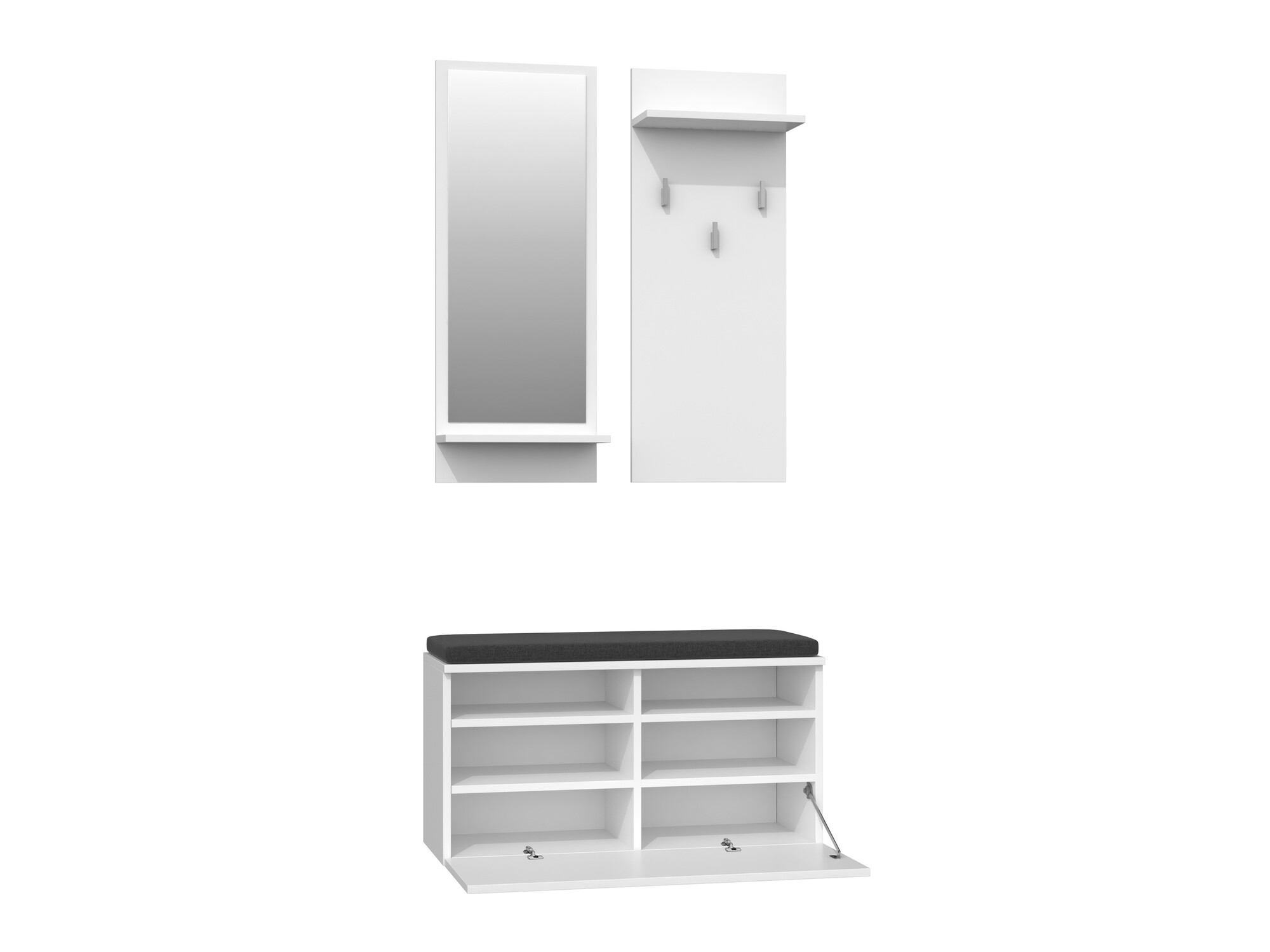 Conjunto para corredor Mandeville 190 (Branco)