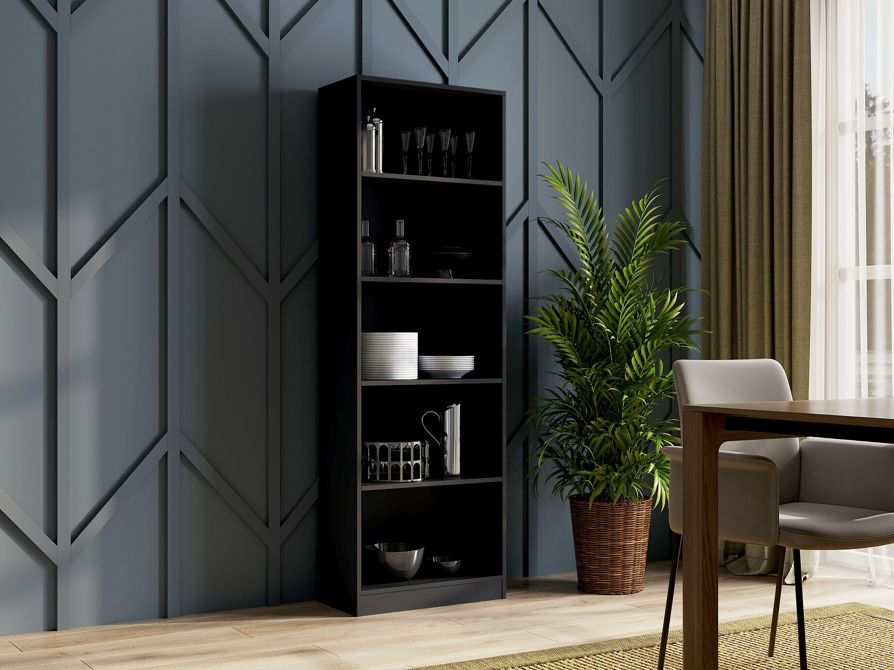 Estante Mandeville 191 (Preto)