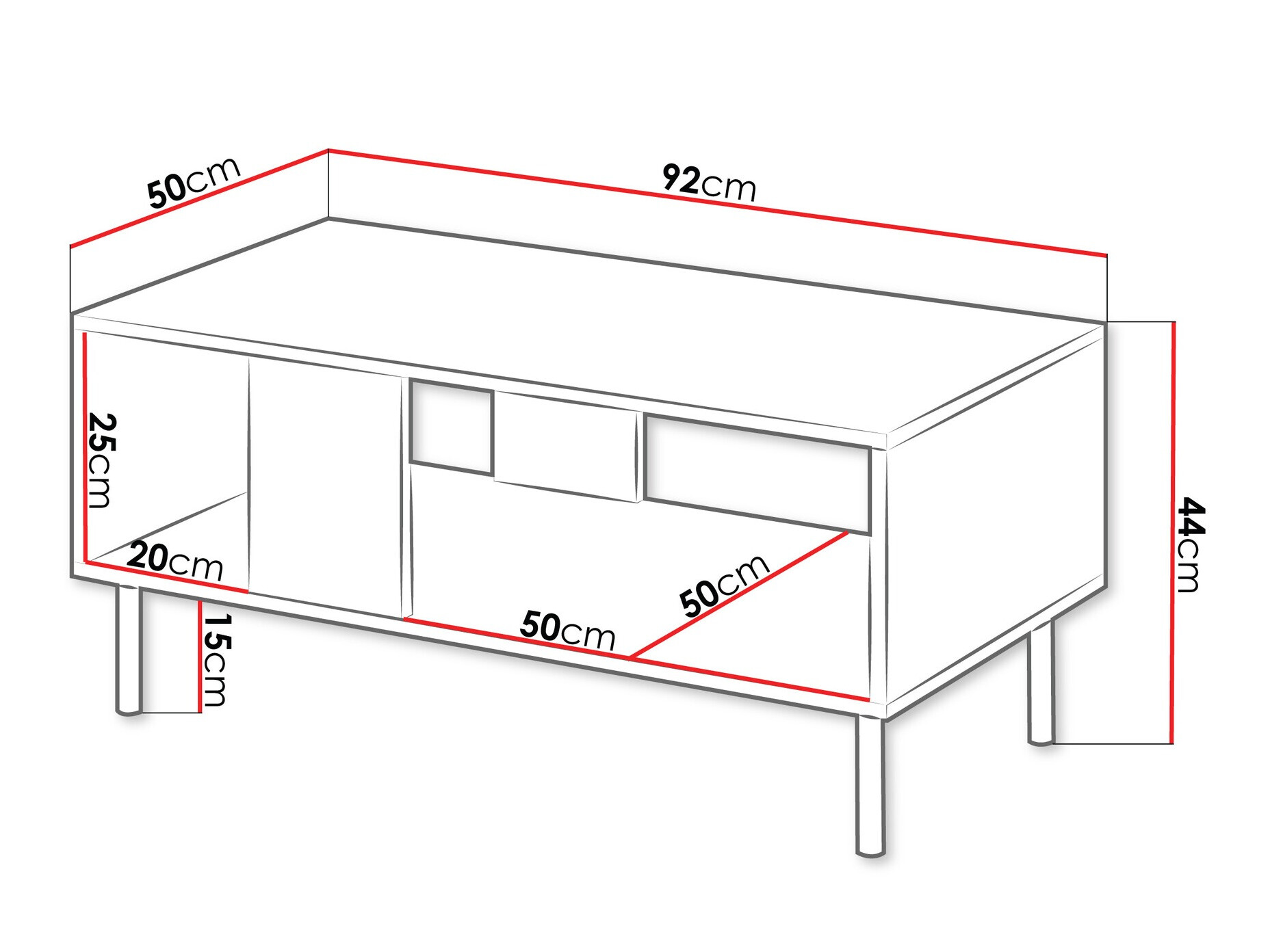 Mesa de centro Studium