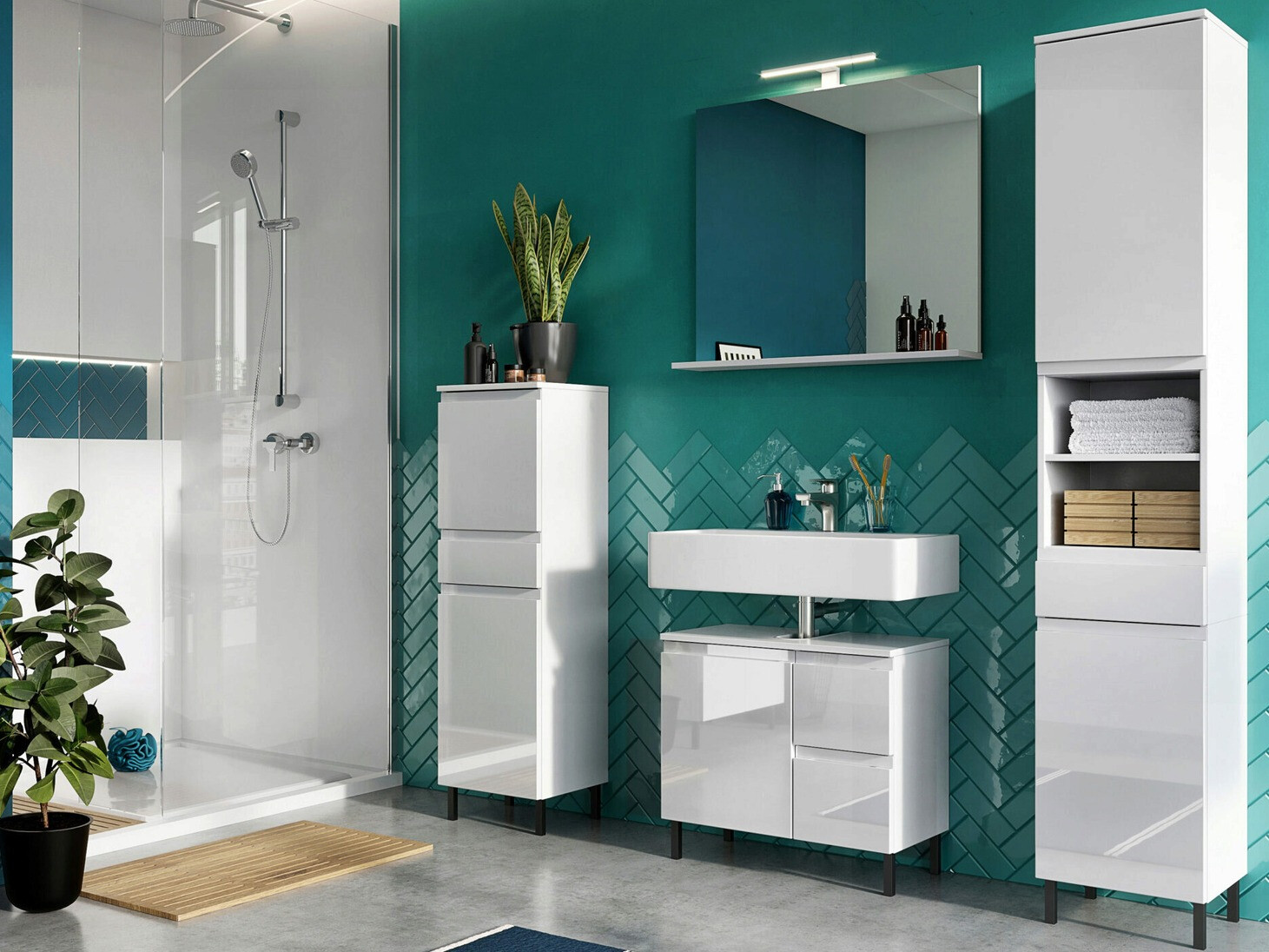 Conjunto para casa de banho Talmira 108