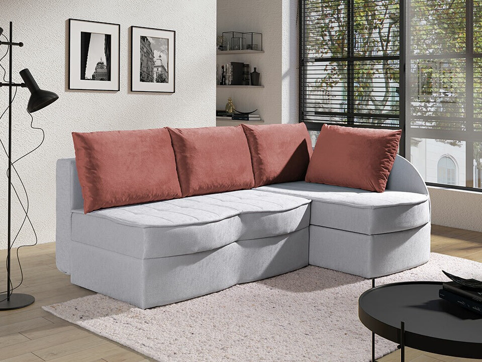 Sofá de canto Providence 119 (Lotus 10 + Kronos 29)