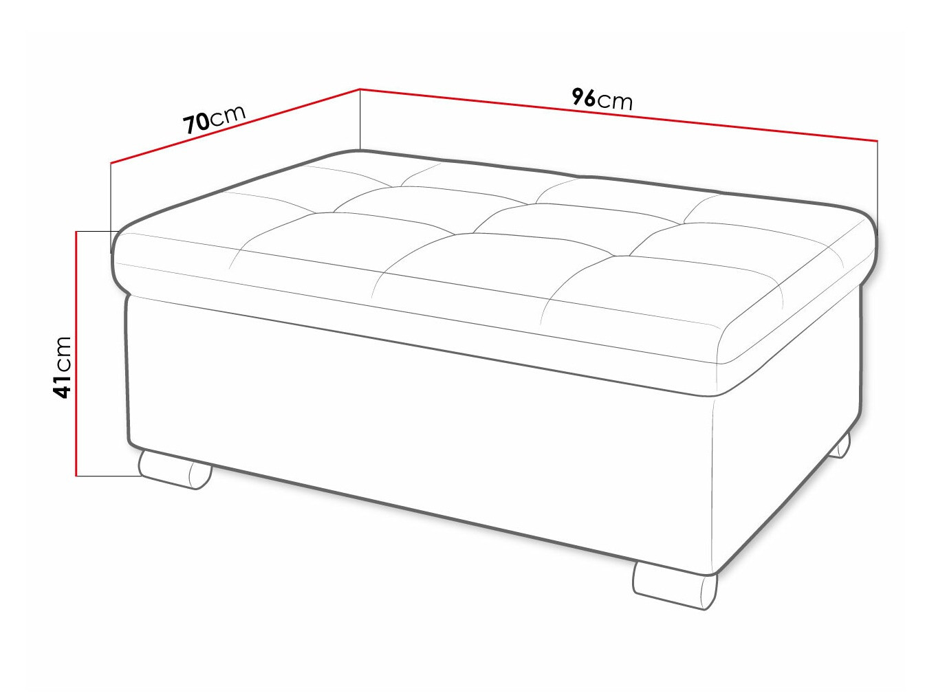 Banco estofado Comfivo 118 (Soul 20 + Soul 13)