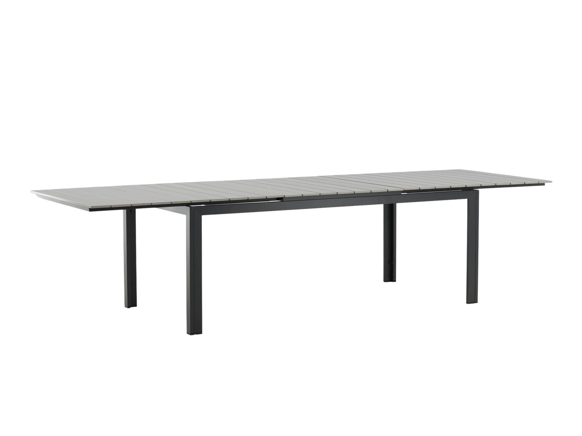Conjunto de mesa e cadeiras Dallas 3031 (Preto + Cinzento)