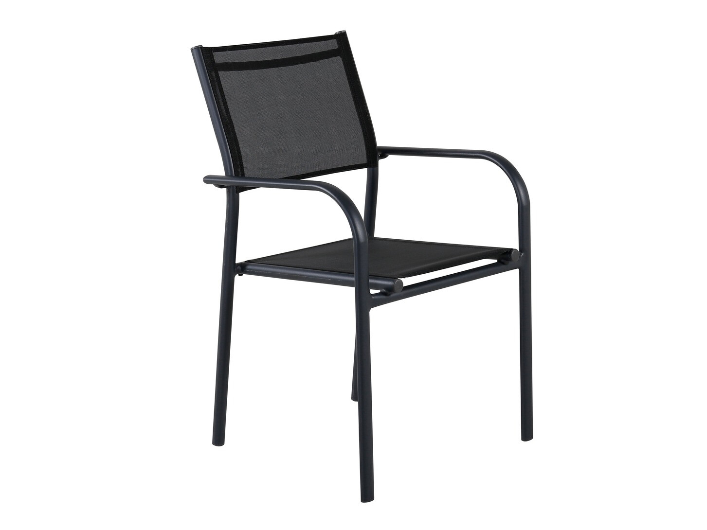 Conjunto de mesa e cadeiras Dallas 3031 (Preto + Cinzento)