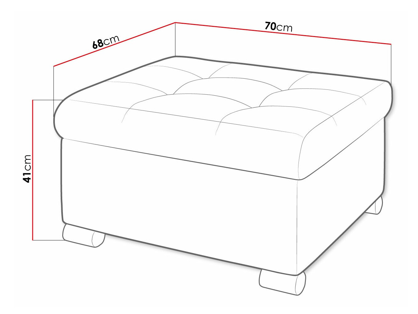 Pufe Comfivo Gemma (Soul 20 + Soul 13)
