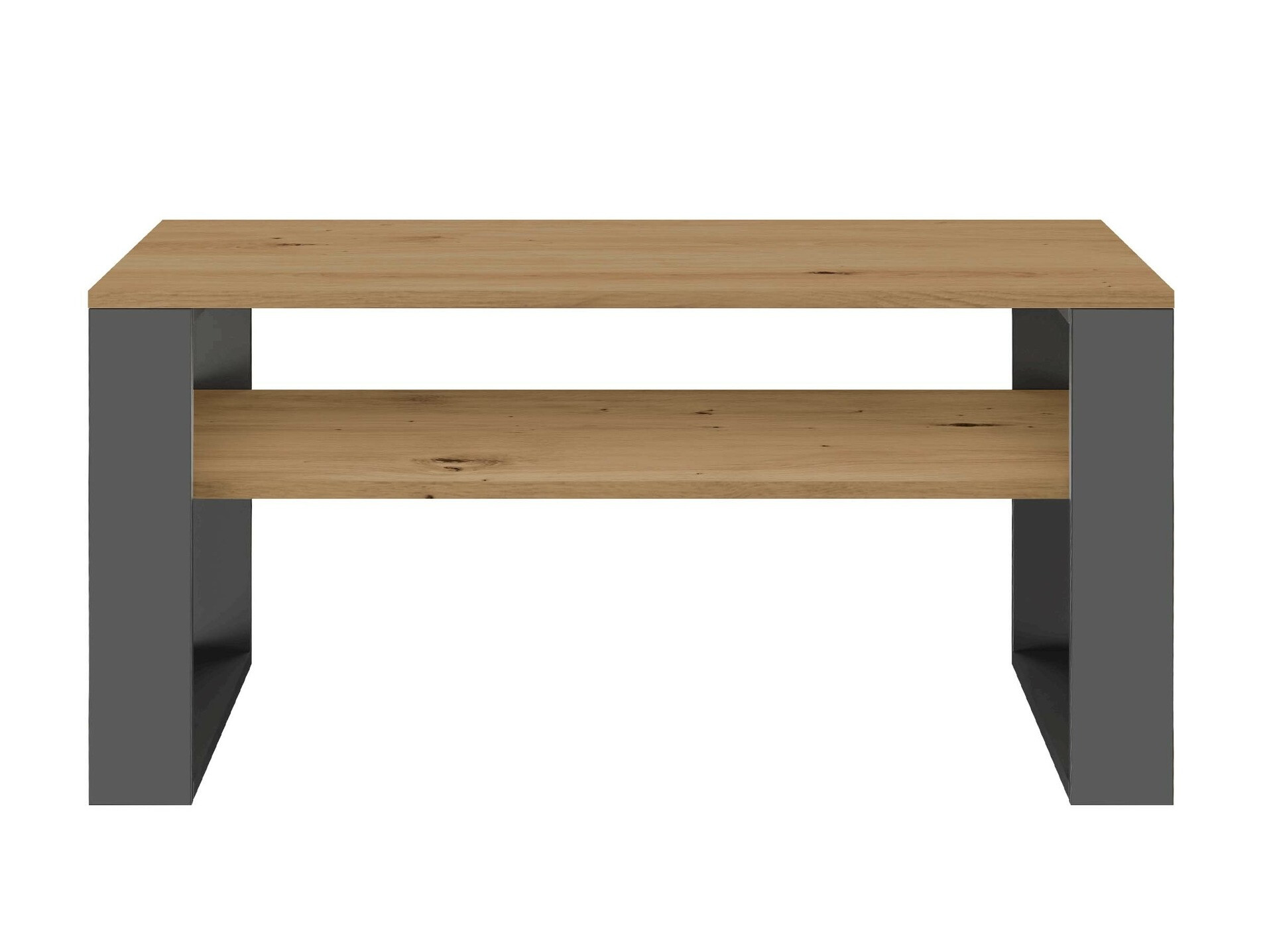 Mesa de centro Mandeville 208 (Carvalho Artisan + Antracite)