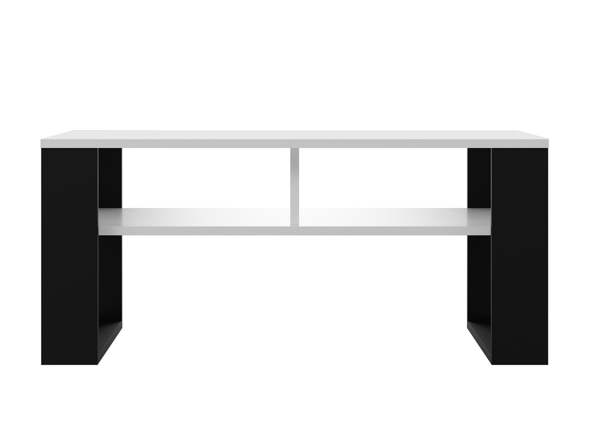 Mesa de centro Mandeville 209 (Branco + Preto)