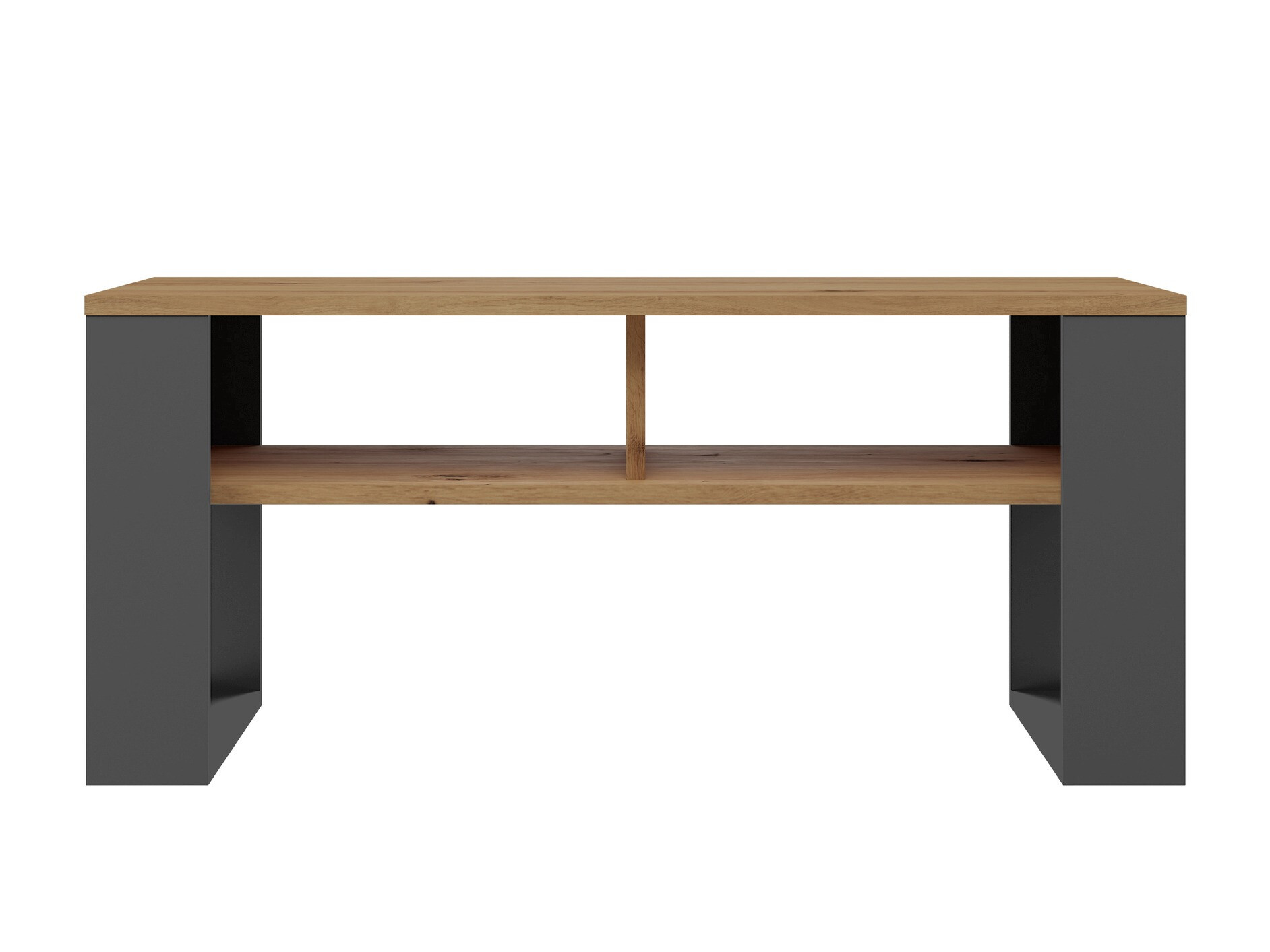 Mesa de centro Mandeville 209 (Carvalho Artisan + Antracite)