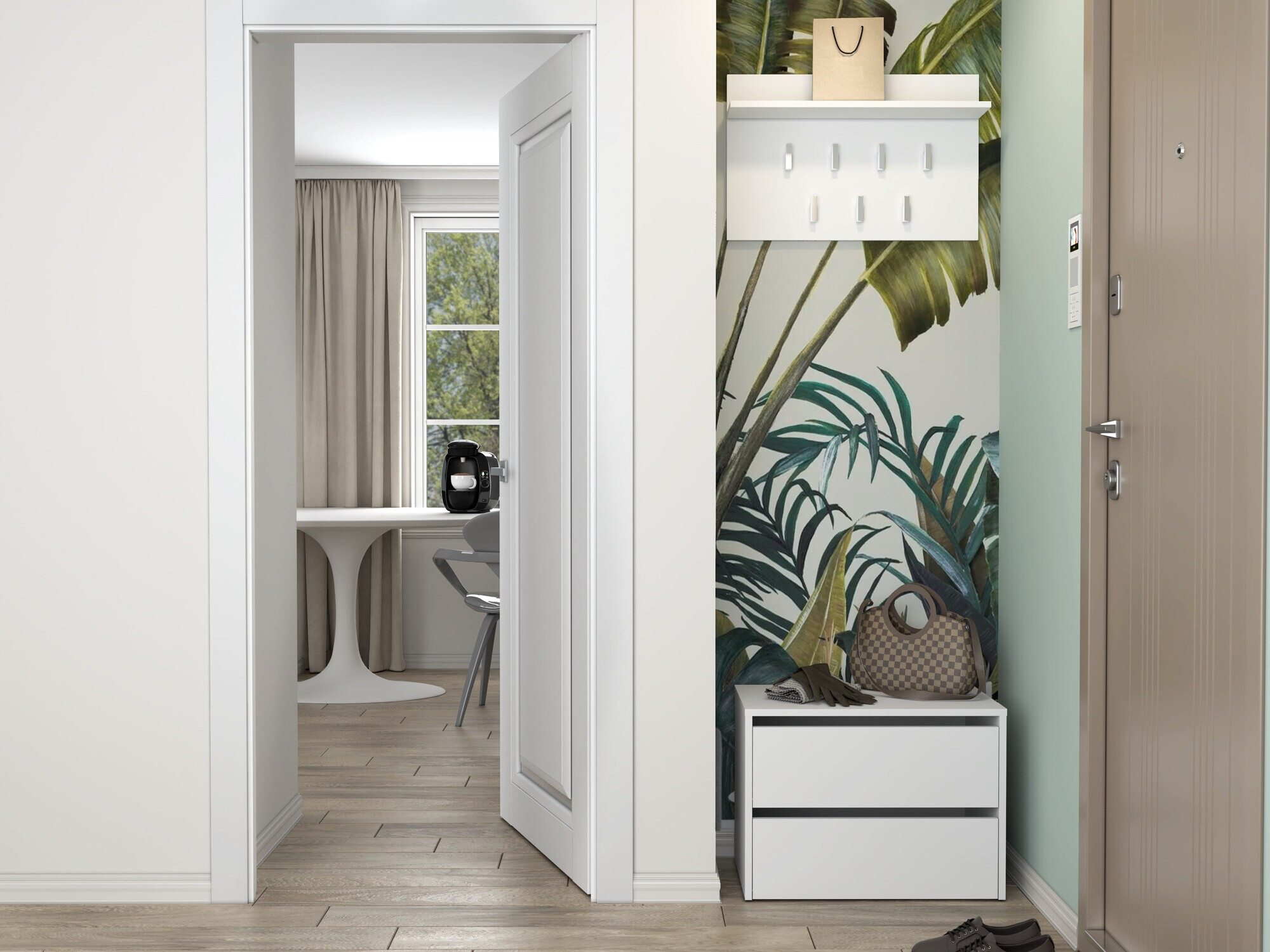 Sapateira Mandeville 222 (Branco)