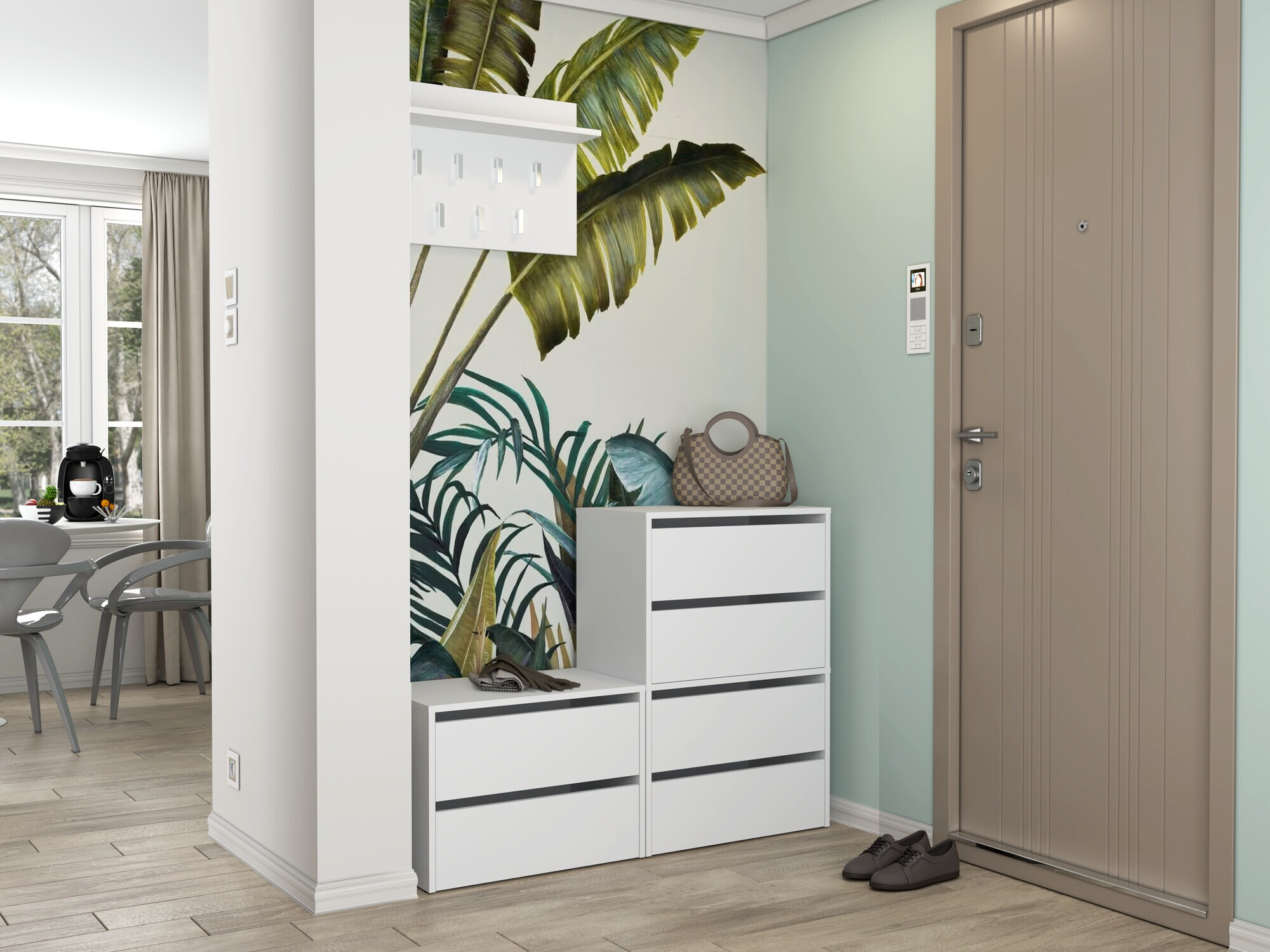 Sapateira Mandeville 222 (Branco)