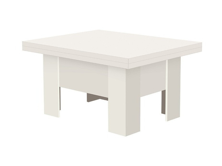 Mesa de centro extensível Stanton 102 (Branco)