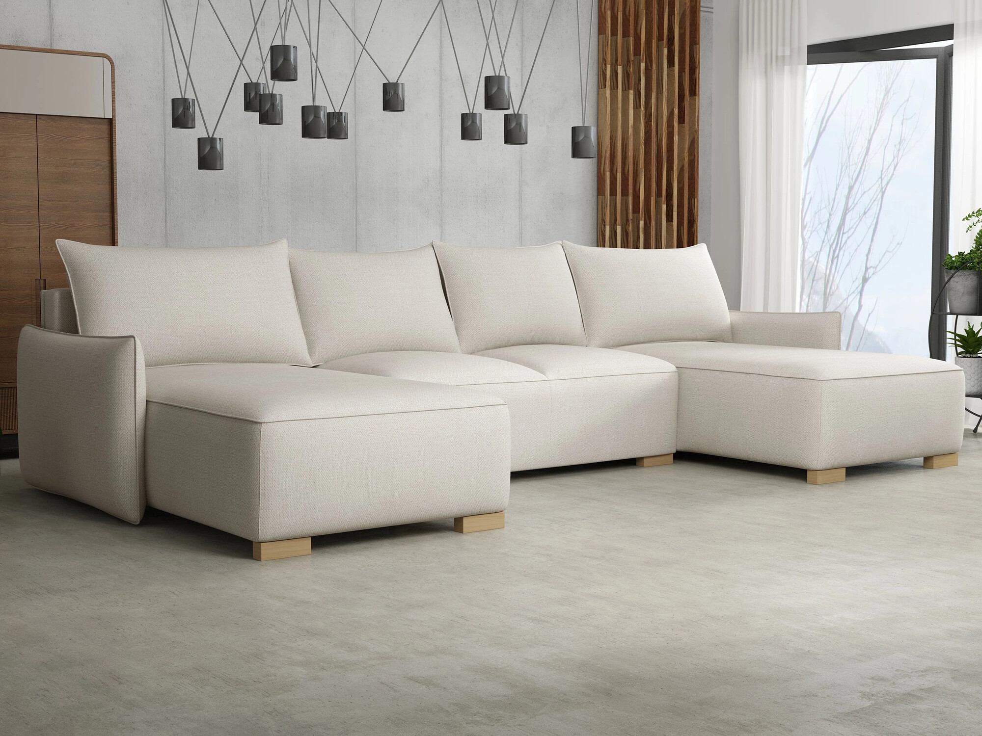 Sofá de canto Columbus 218 (Stark 371)