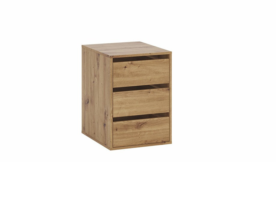 Bloco de gavetas Catromi 124 (Carvalho Artisan)