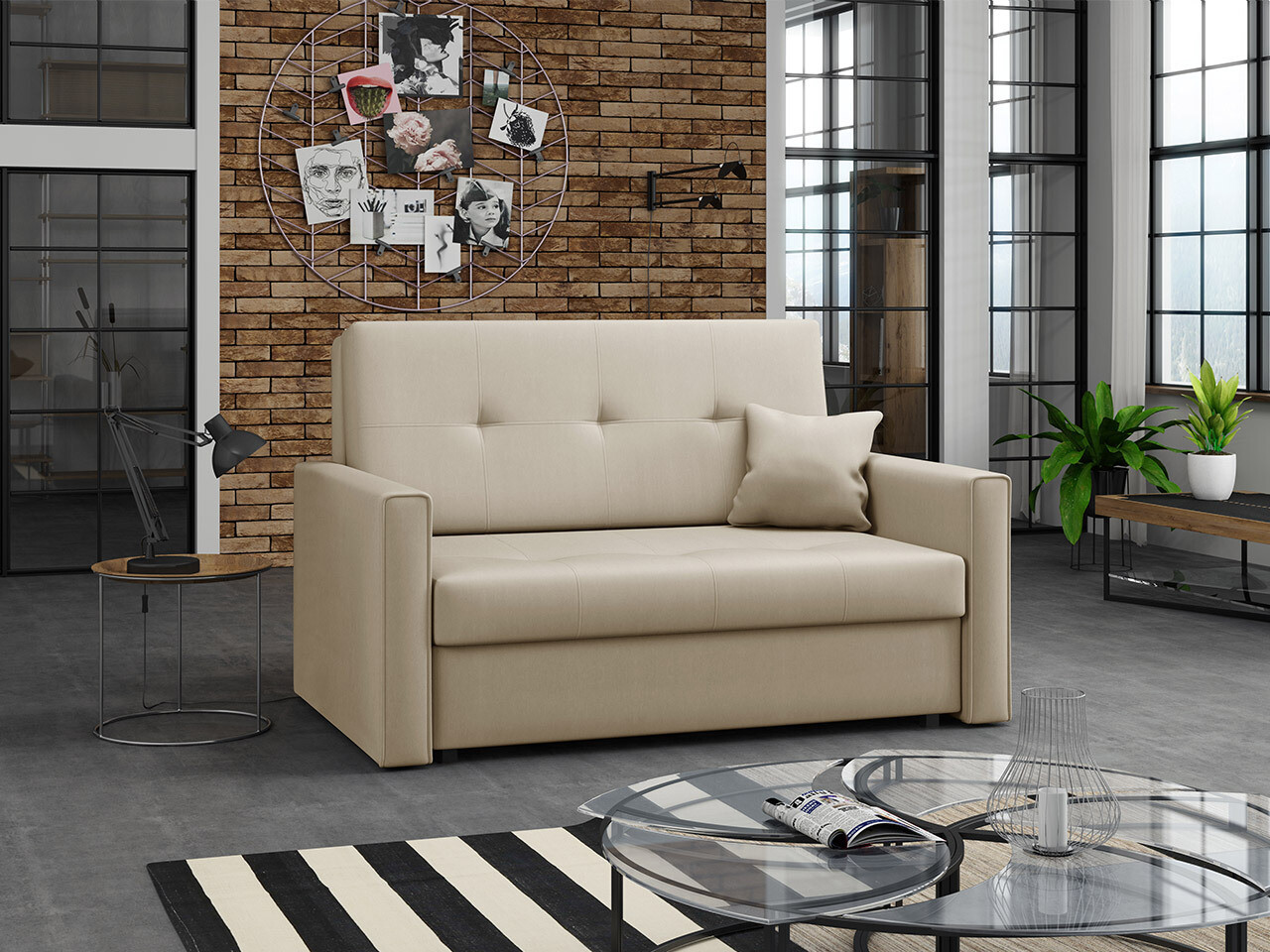 Sofá-cama Columbus 105 (Manila 02)