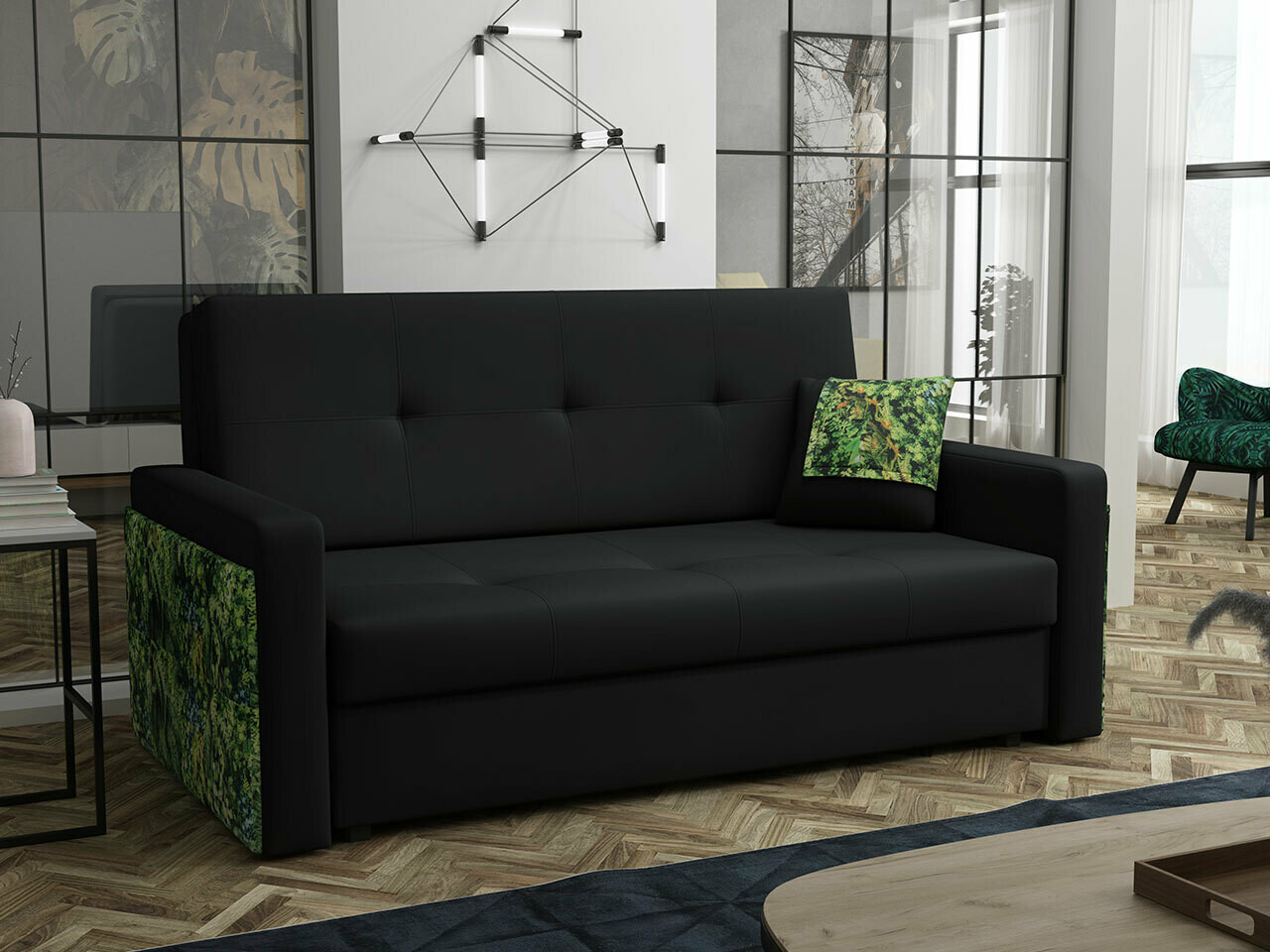 Sofá cama Columbus 175 (Manila 18 + Jungle)