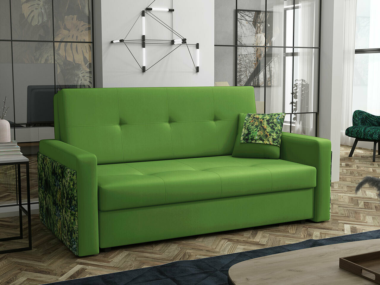 Sofá cama Columbus 175 (Manila 41 + Jungle)