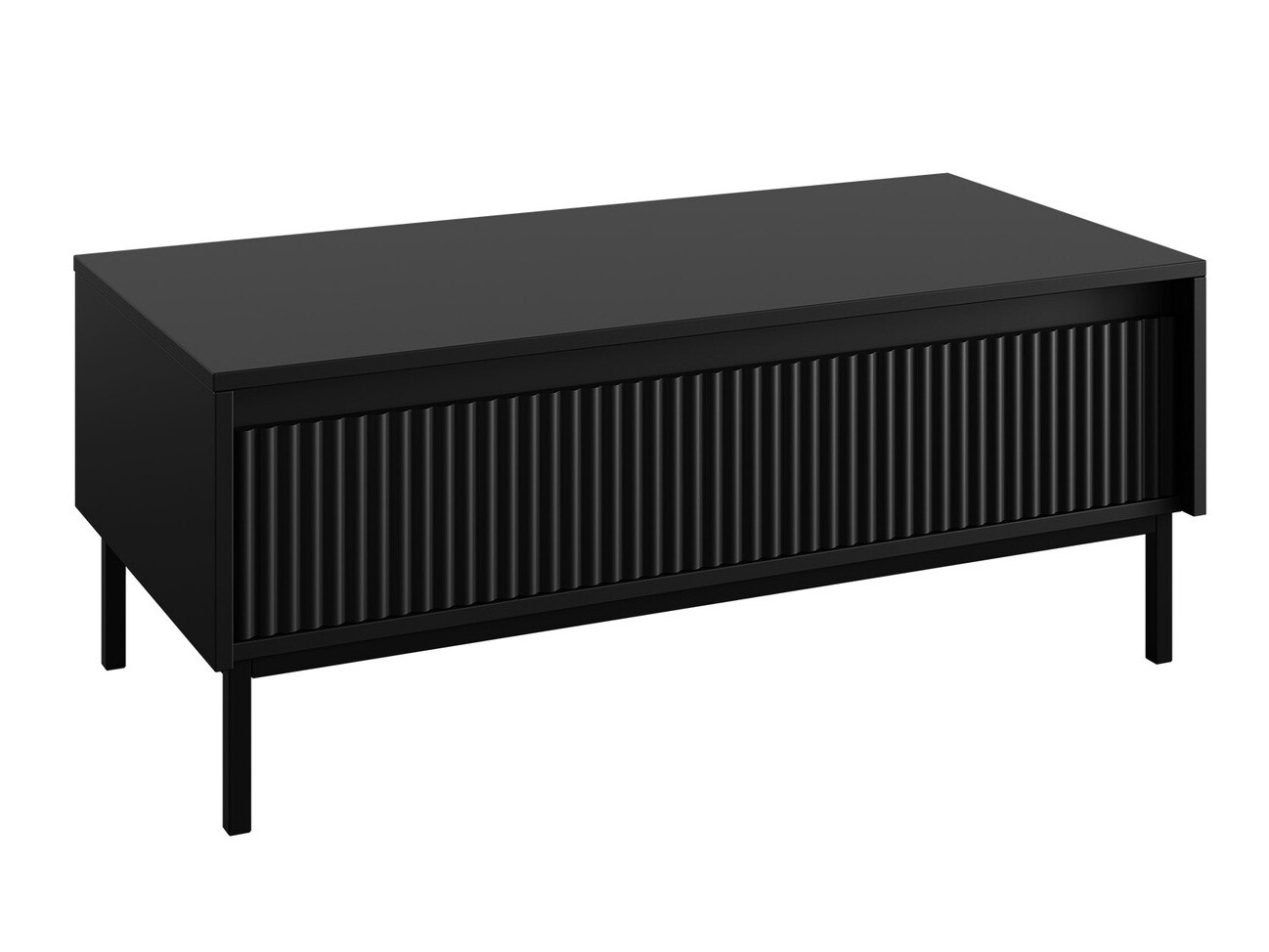 Mesa de centro Comfivo Delruva 102 (Preto)