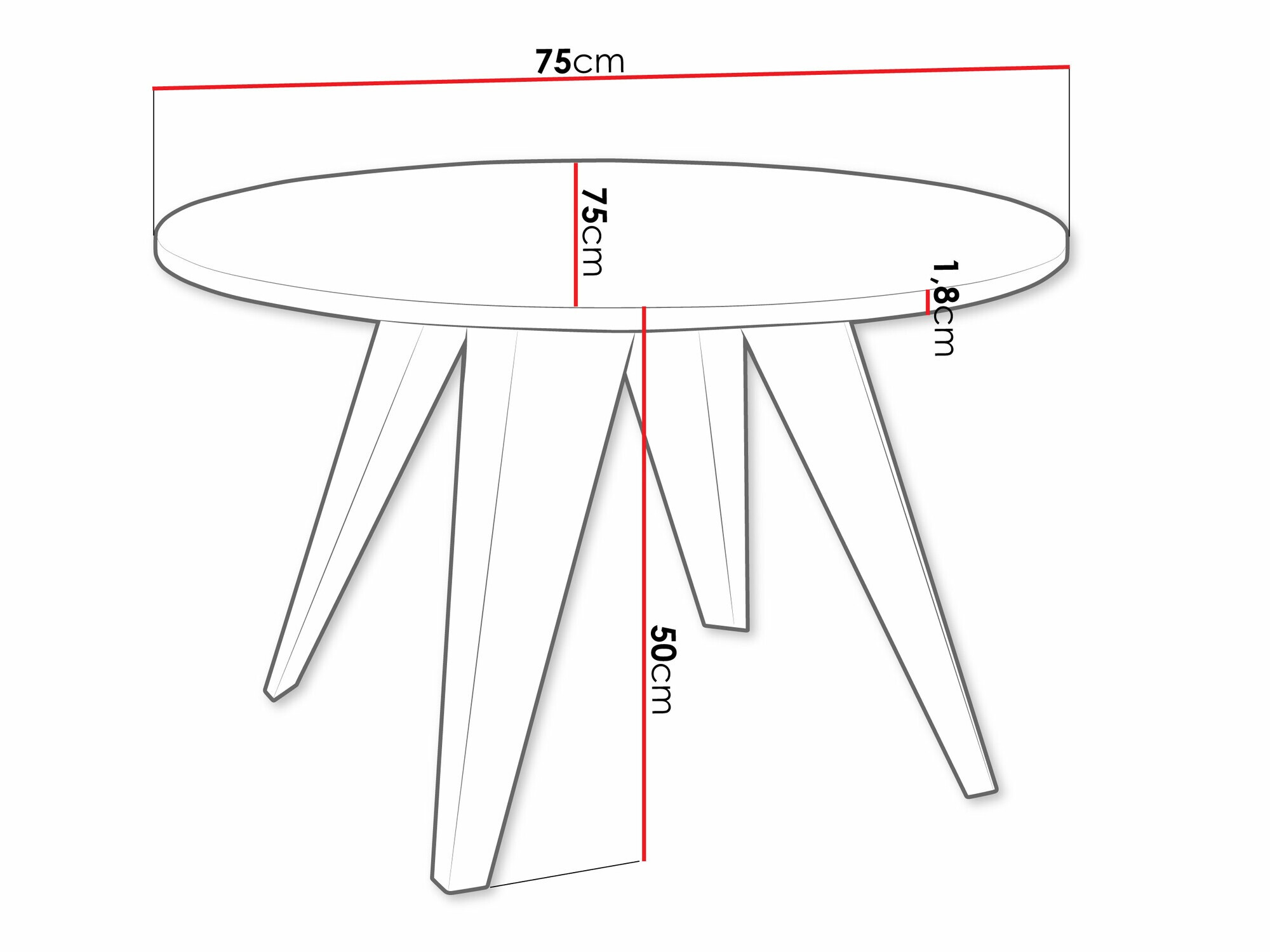 Mesa de centro Oswego 116 (Preto + Craft de carvalho dourado)