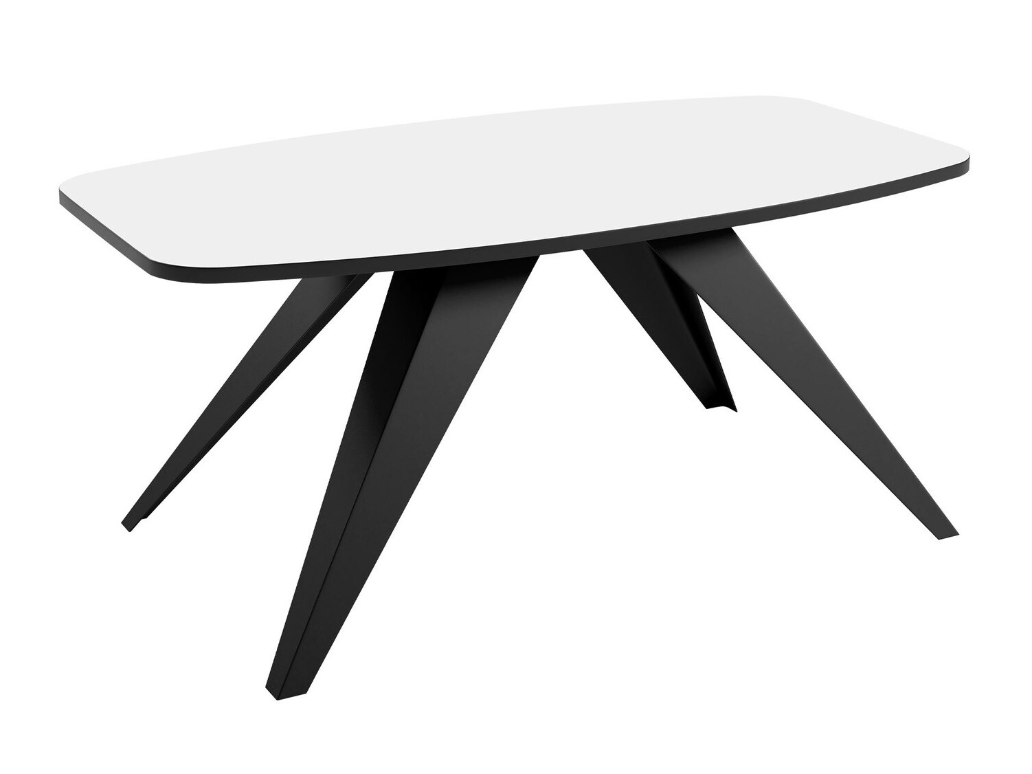 Mesa de centro Oswego 117 (Preto + Branco)