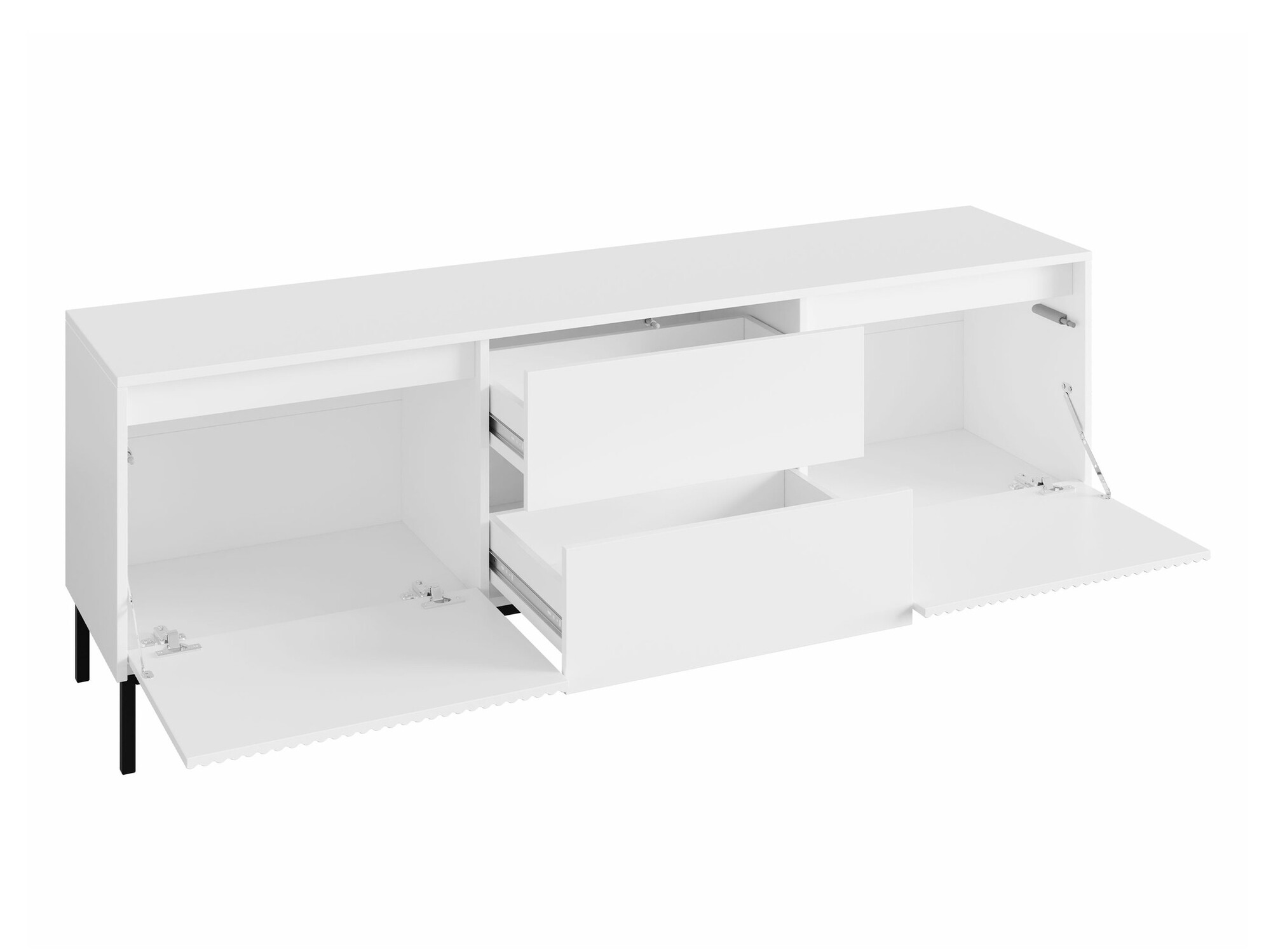 Conjunto para sala de estar Comfivo Delruva II (Branco)