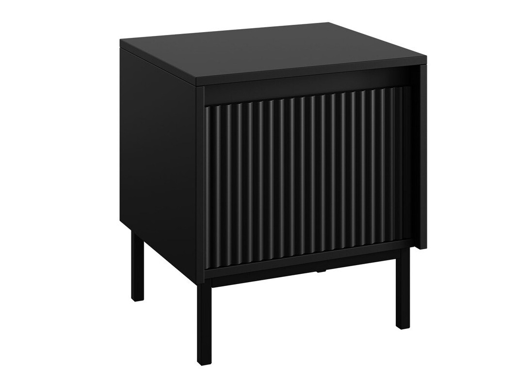 Mesa de cabeceira Comfivo Delruva (Preto)