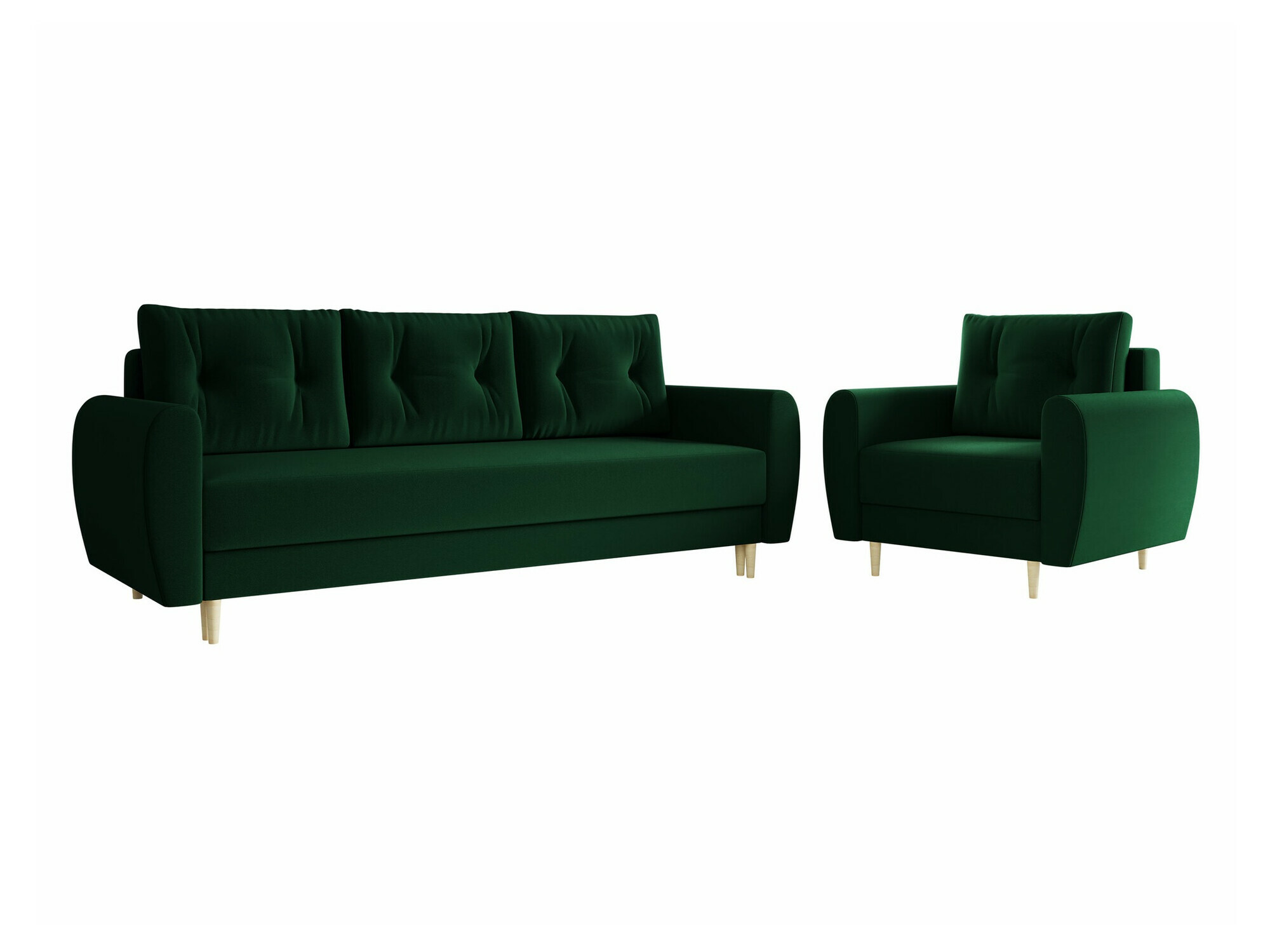 Conjunto de mobiliário estofado Memphis 145 (Itaka 10)