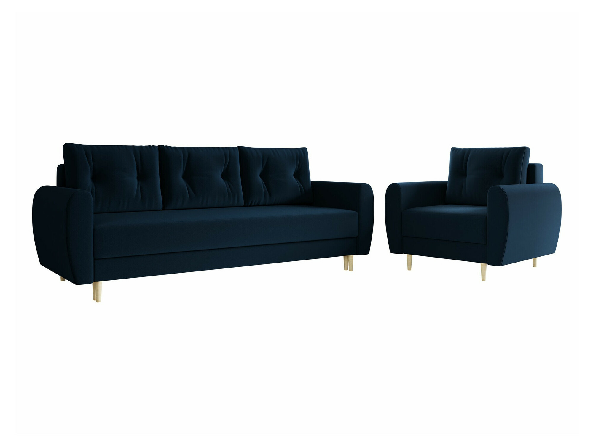 Conjunto de mobiliário estofado Memphis 145 (Itaka 11)