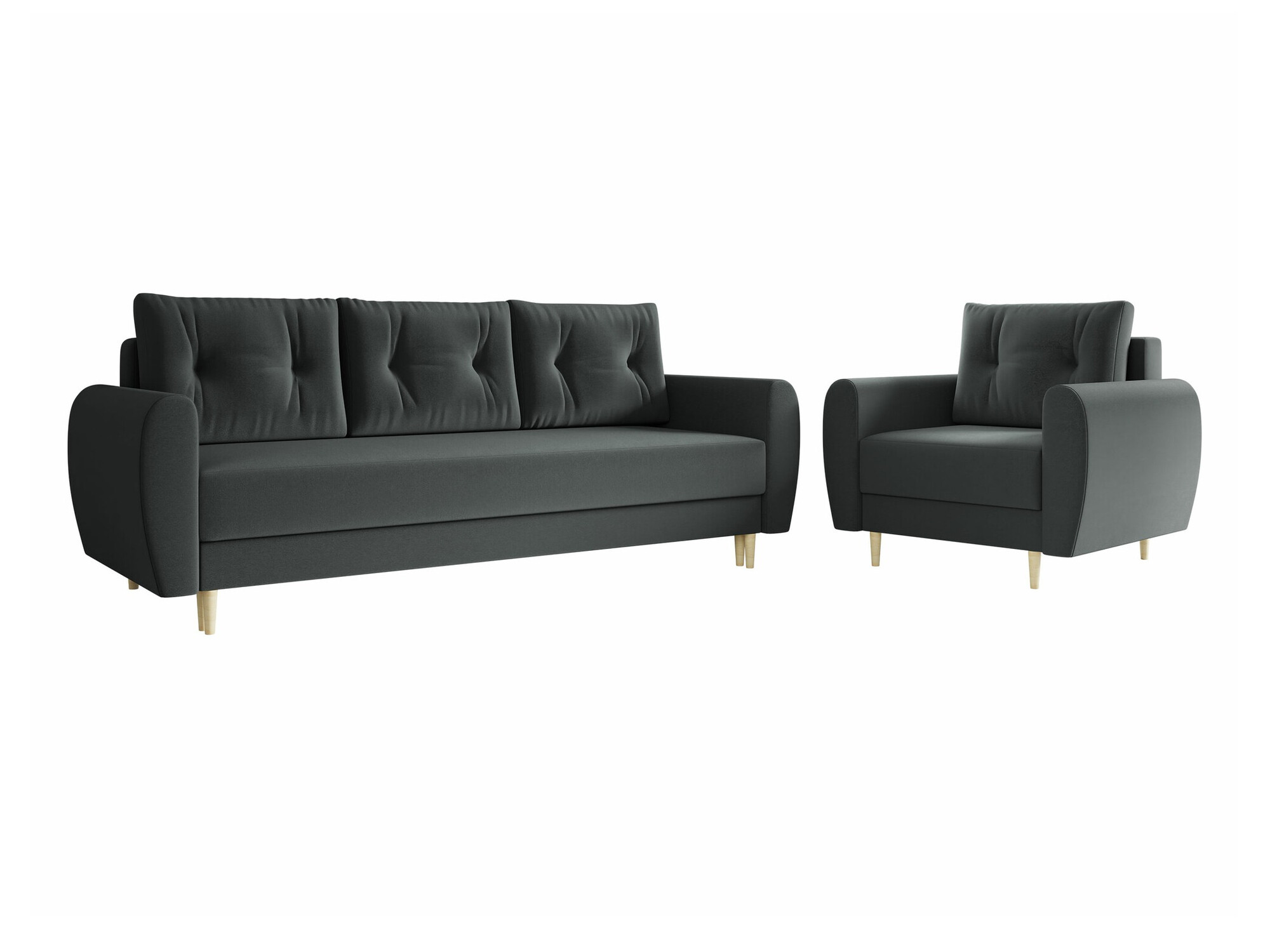 Conjunto de mobiliário estofado Memphis 145 (Itaka 14)