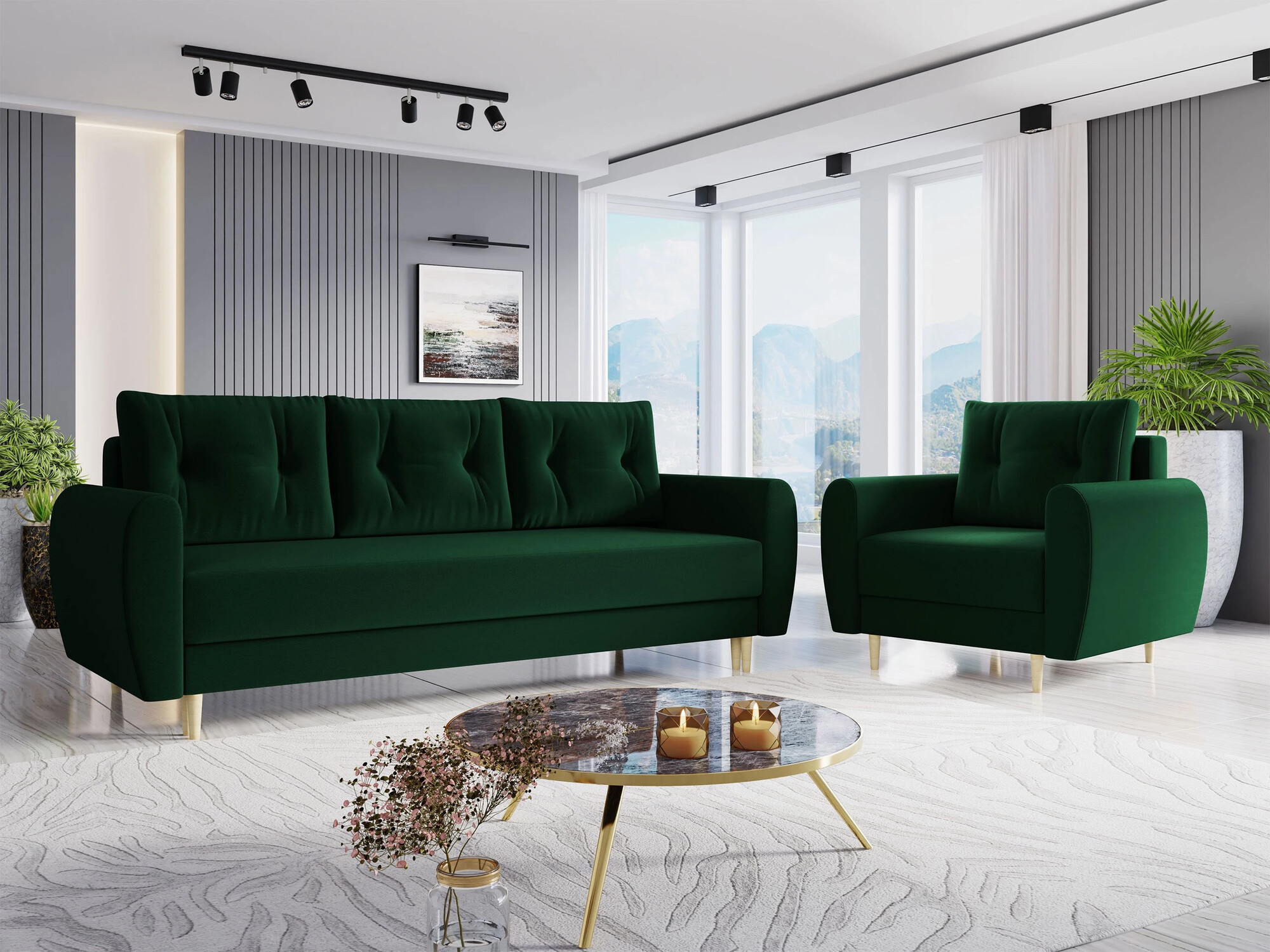 Sofá cama Memphis 143 (Itaka 10)