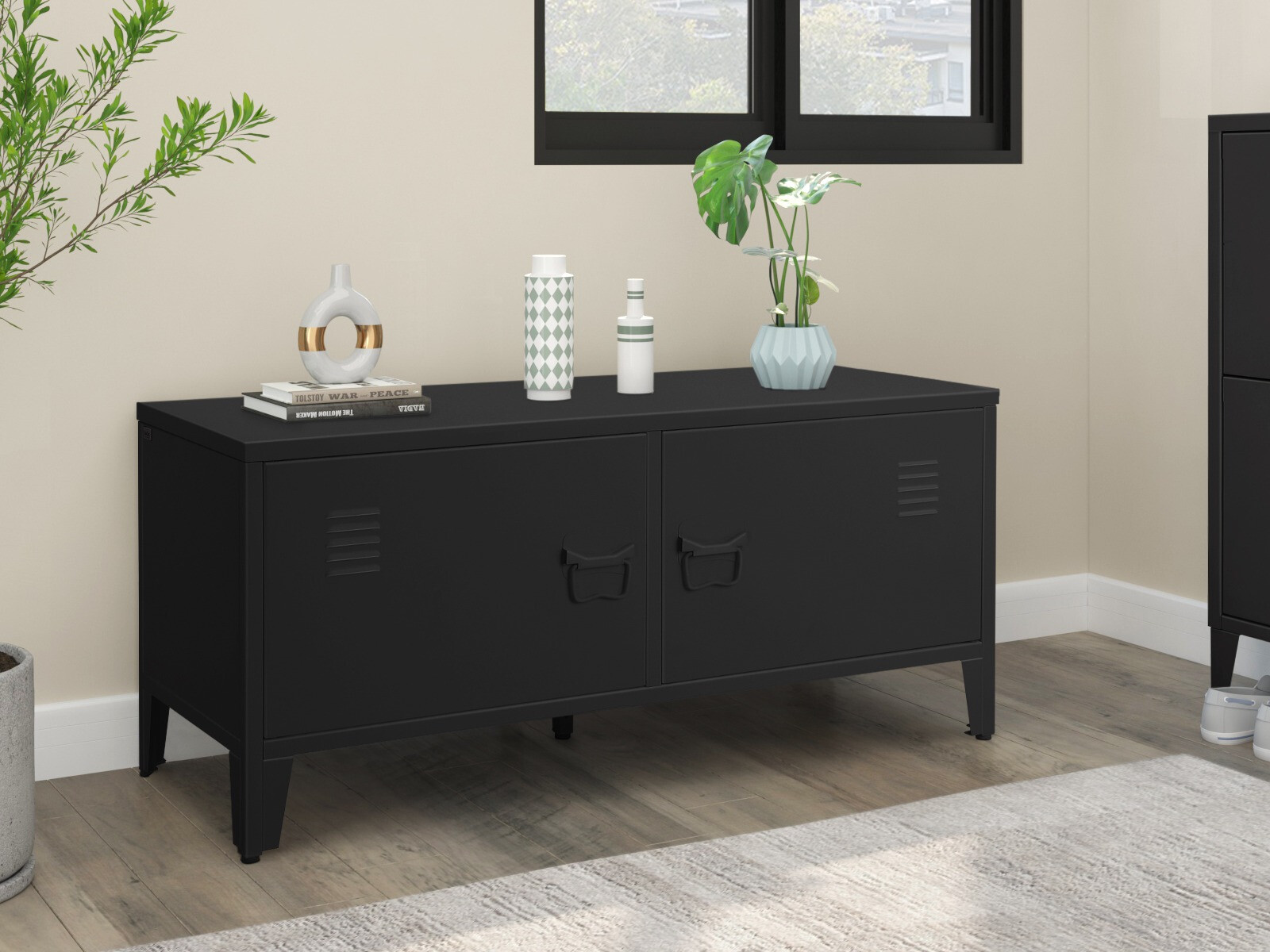 Aparador Livsono 104 (Preto)