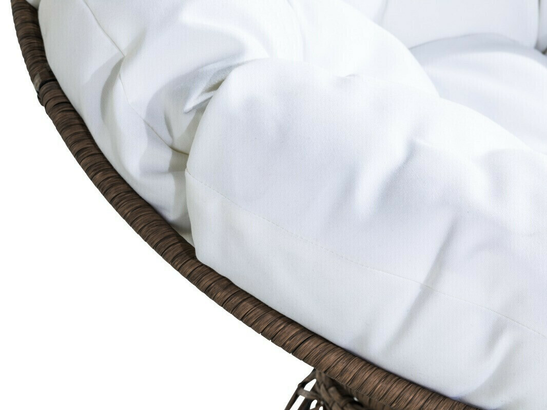 Conjunto de mobiliário para o exterior Comfort Garden 1718 (Castanho + Branco)