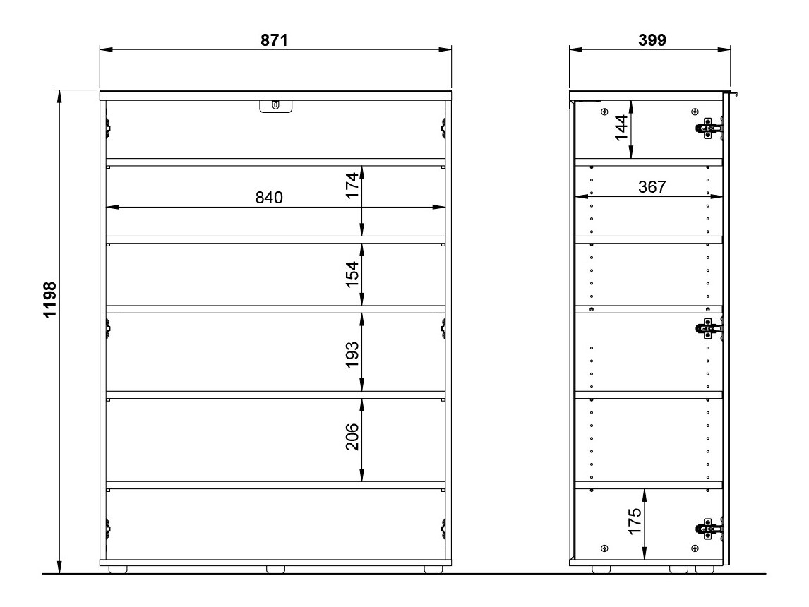 Sapateira Fivsori 105 (Branco)
