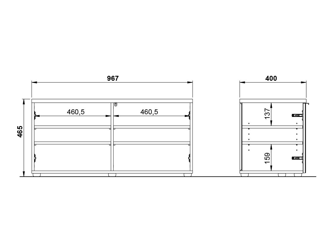 Sapateira Fivsori 106 (Cinzento brilhante + Grafite)