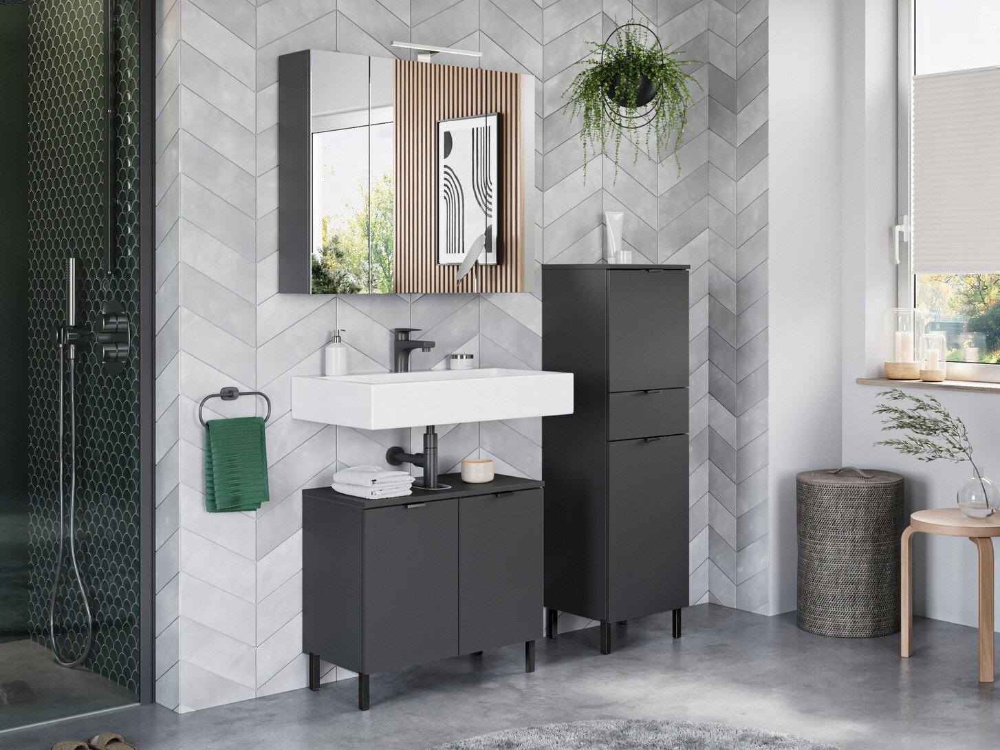 Conjunto para casa de banho Felfere 104 (Não)