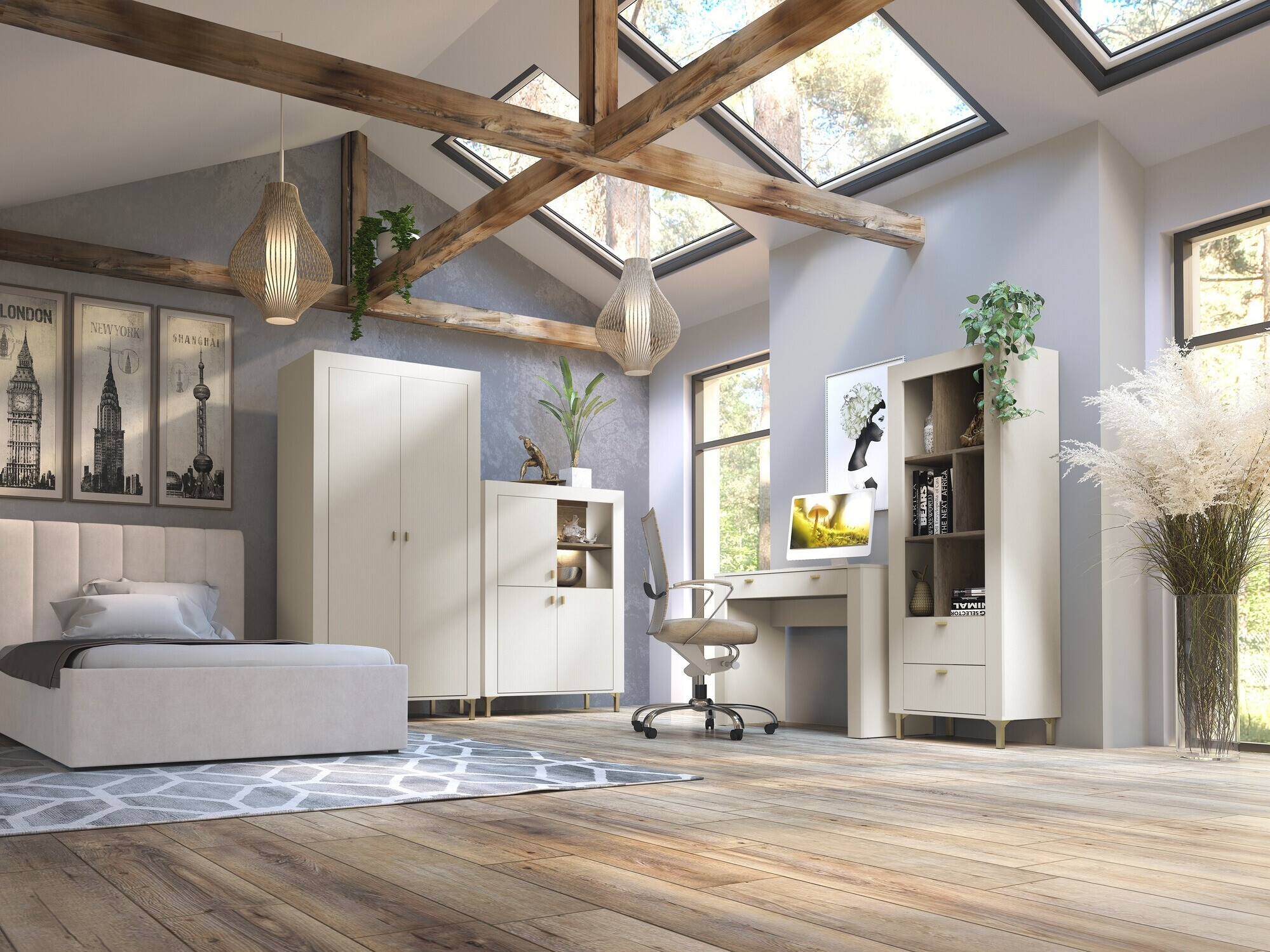 Estante Mormavu 102 (Caxemira)