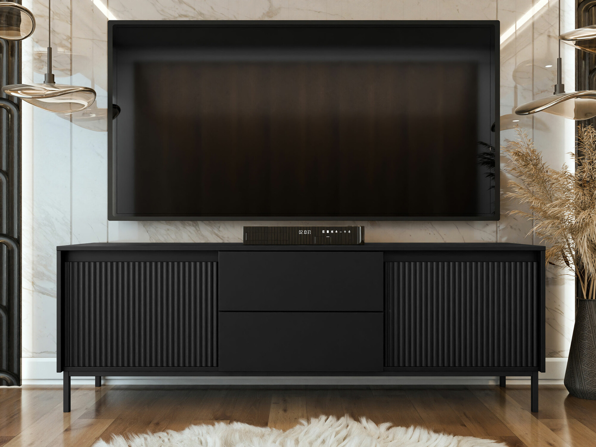 Móvel de TV Comfivo Delruva 104 (Preto)
