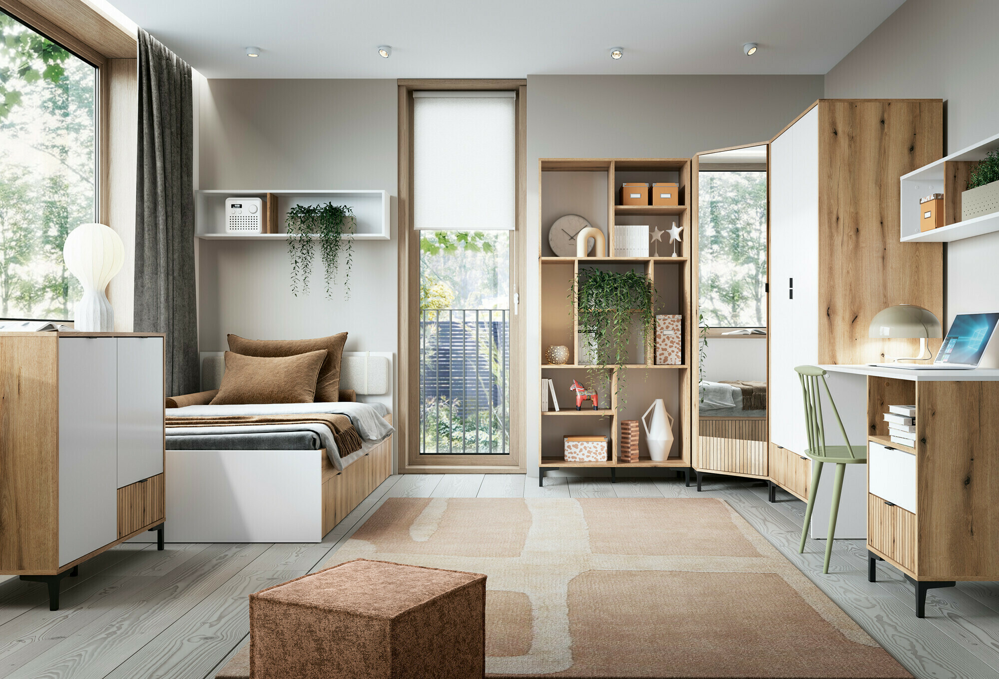 Roupeiro de canto Lorcamu 112