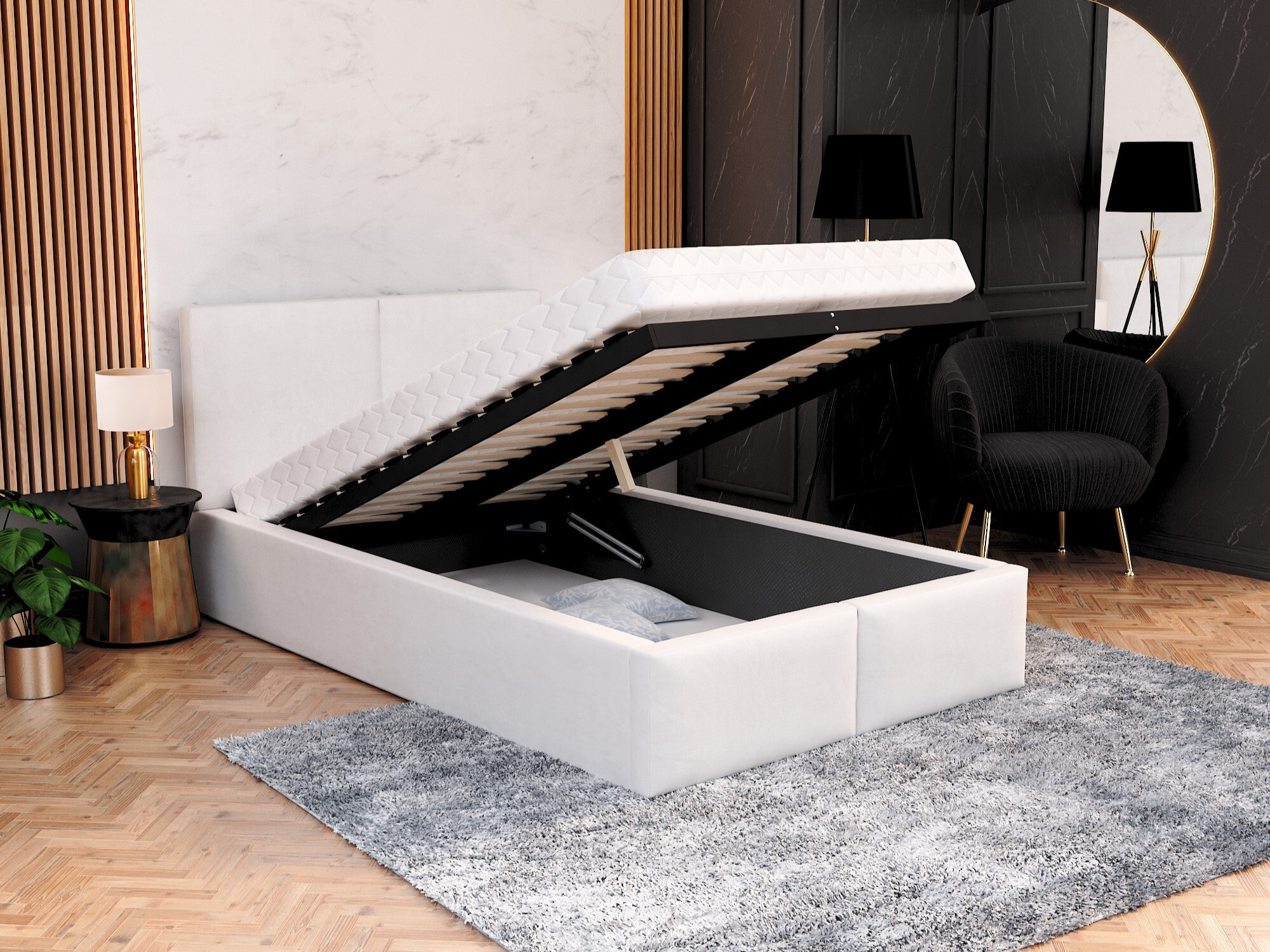 Cama Fairfield 109 (Branco)