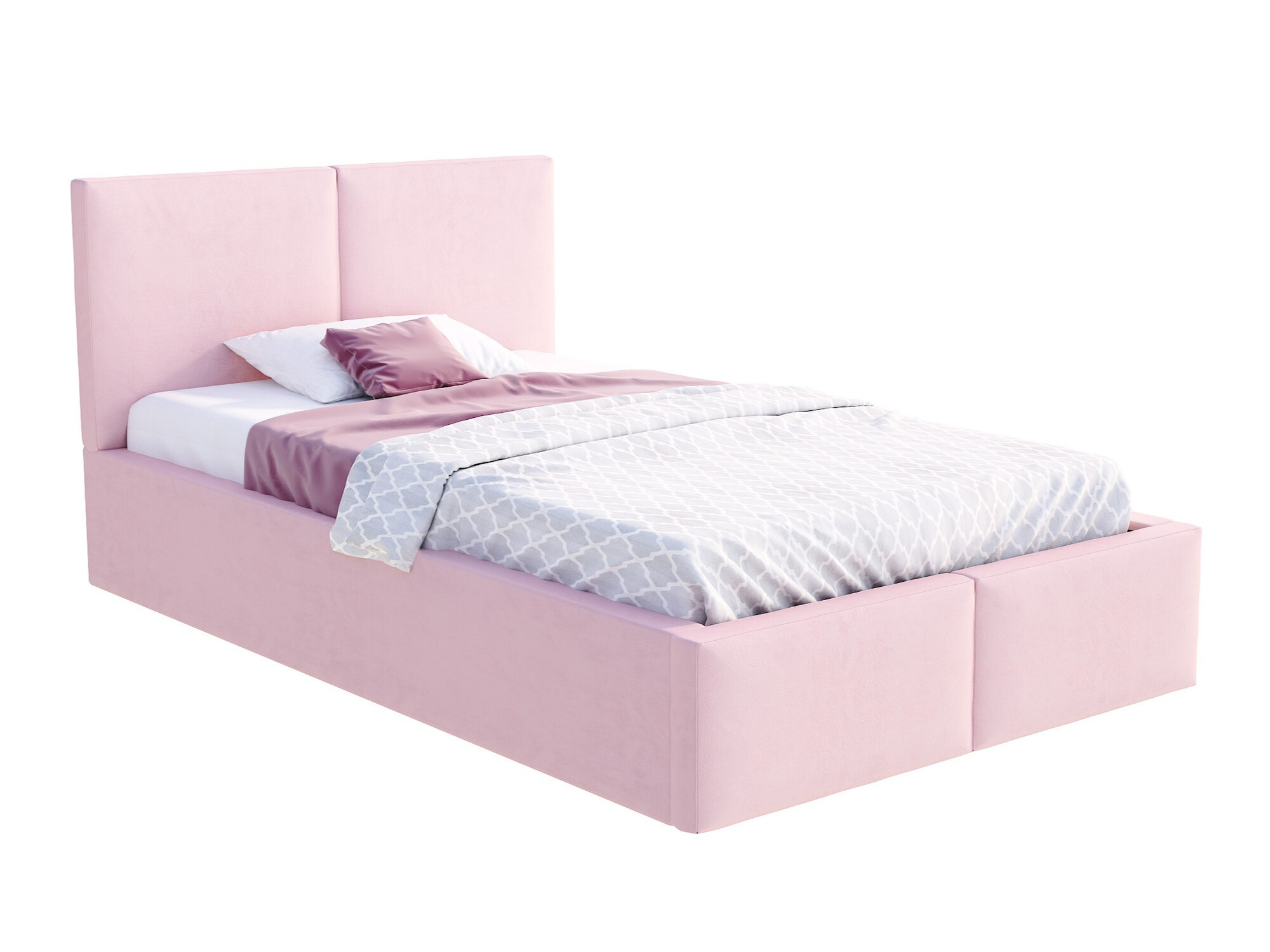 Cama Fairfield 109 (Cor-de-rosa claro)